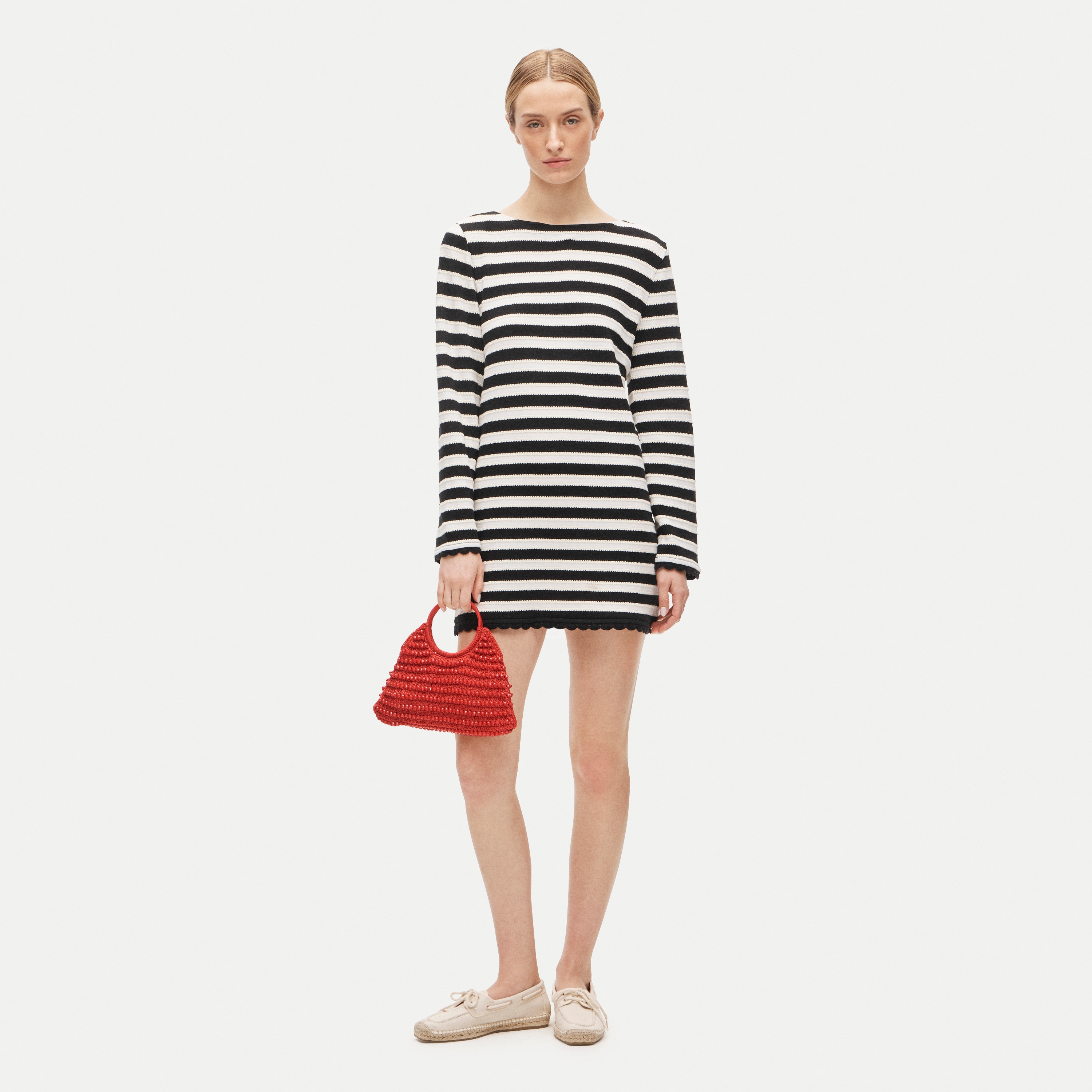 j crew crochet panel mini dress Crochet-panel Mini Dress For Women