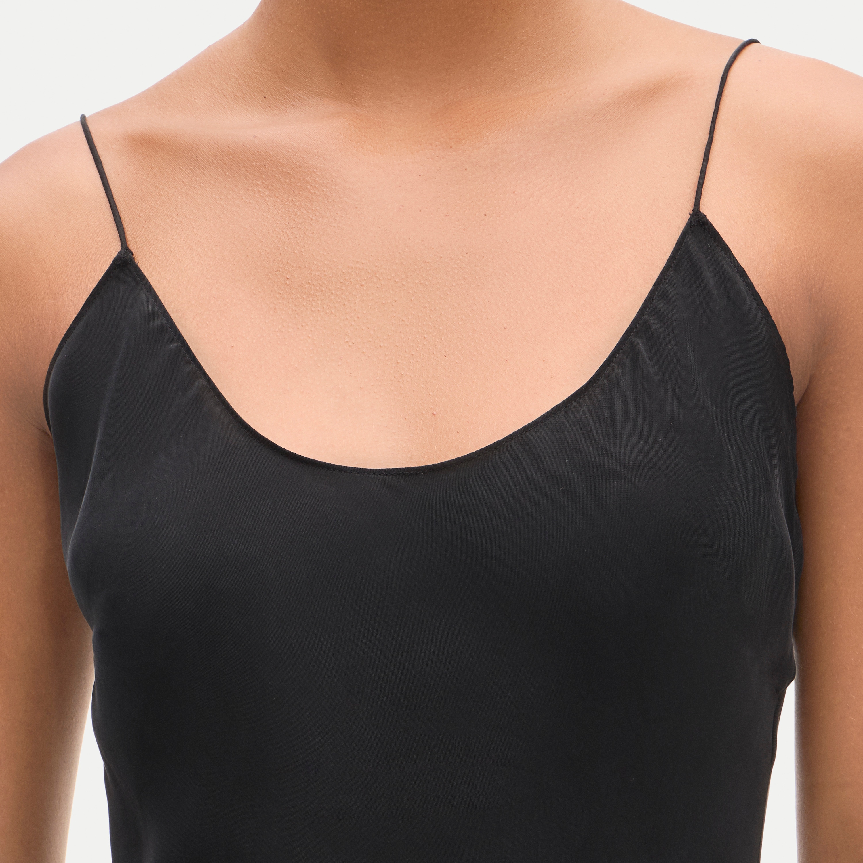 Gwyneth slip dress in cupro blend