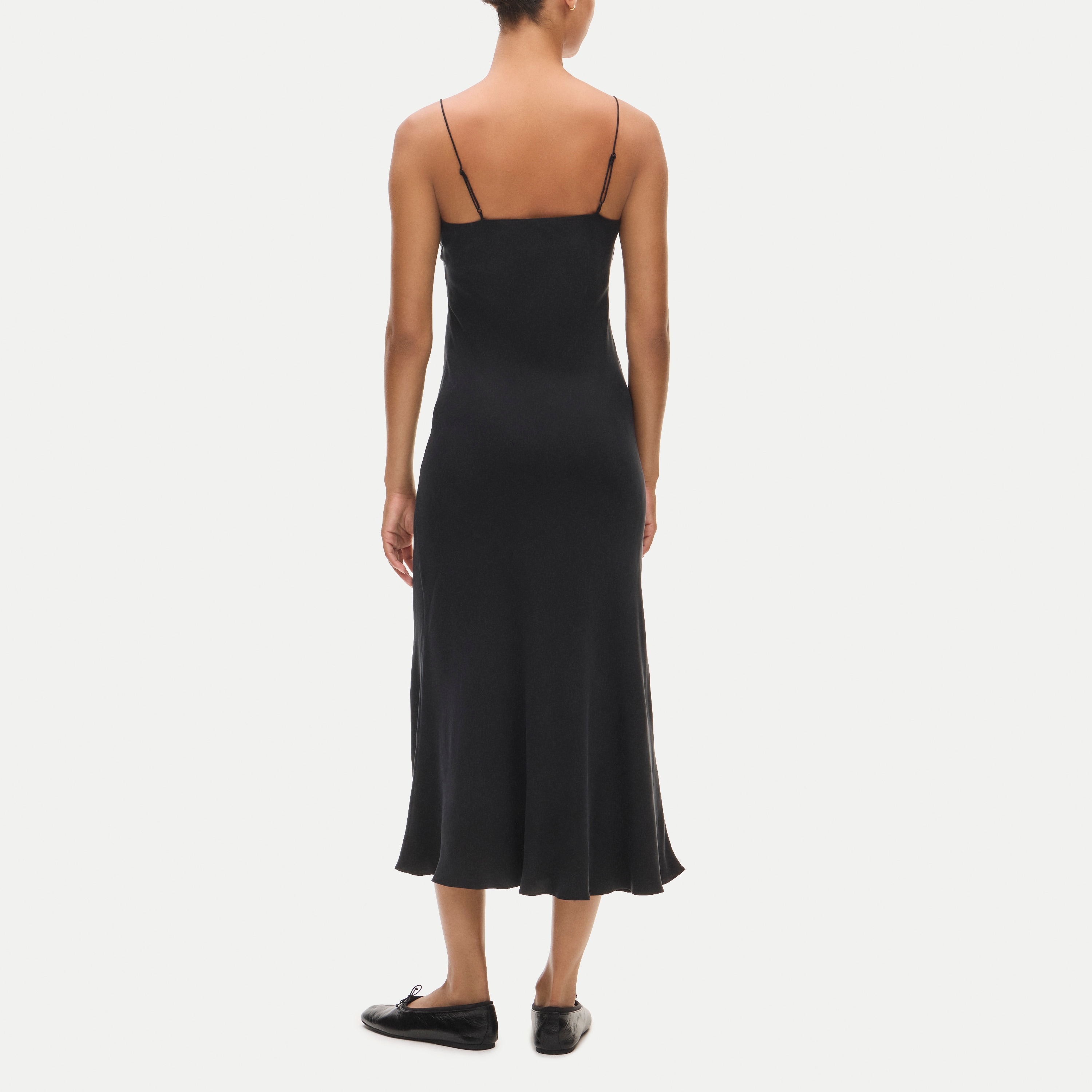 J.Crew Women's Tall Gwyneth slip dress in cupro blend (Size 16)