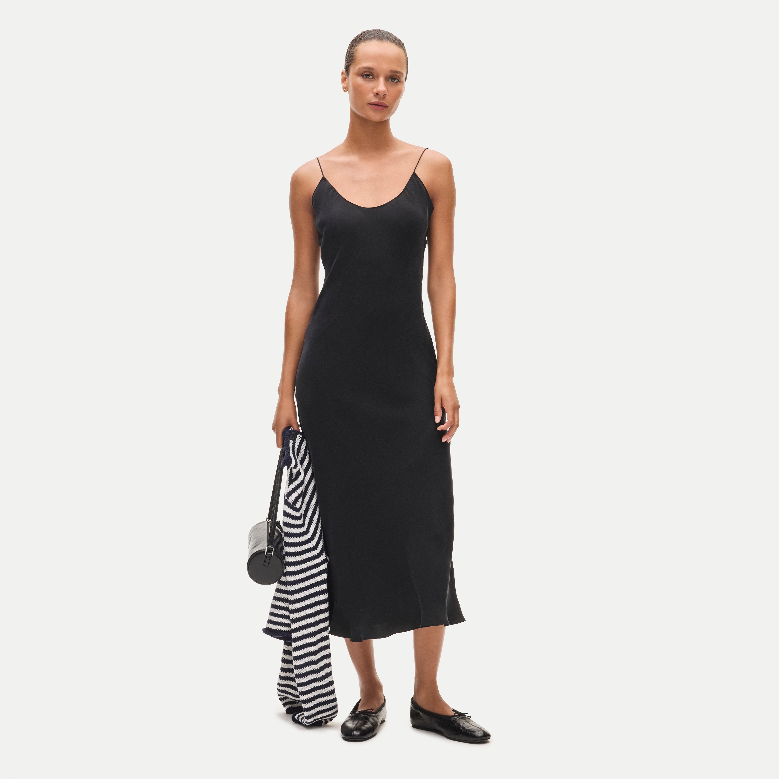 womens slip dress Classic Moonshine sweetheart neckline Ashley Graham Bias Satin Women's
