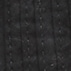 Tiered shirt-dress in cotton voile BLACK