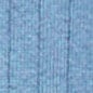 Short-sleeve cashmere ribbed johnny-collar sweater-polo STORMY BLUE
