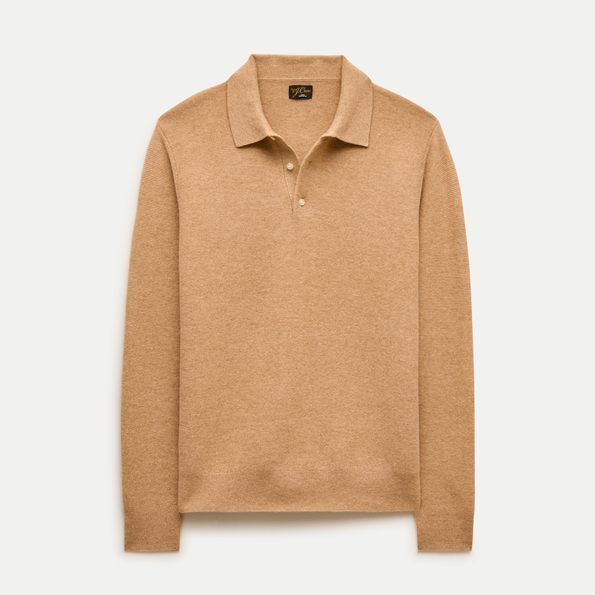Cashmere sweater-polo