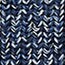 Rib-knit sweater in marled cotton MARLED NAVY