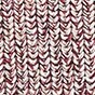 Rib-knit sweater in marled cotton MARLED MERLOT