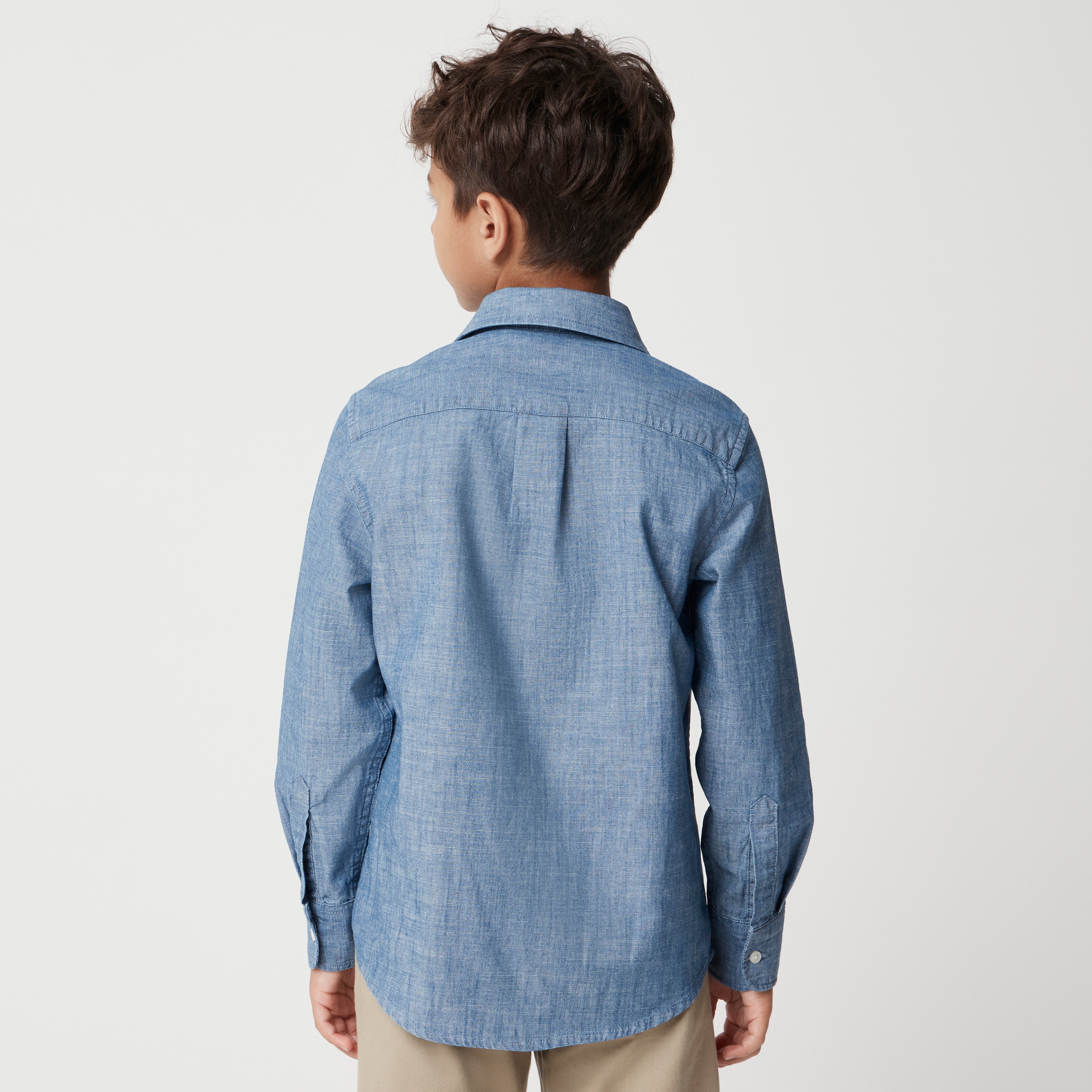 Boys' chambray shirt