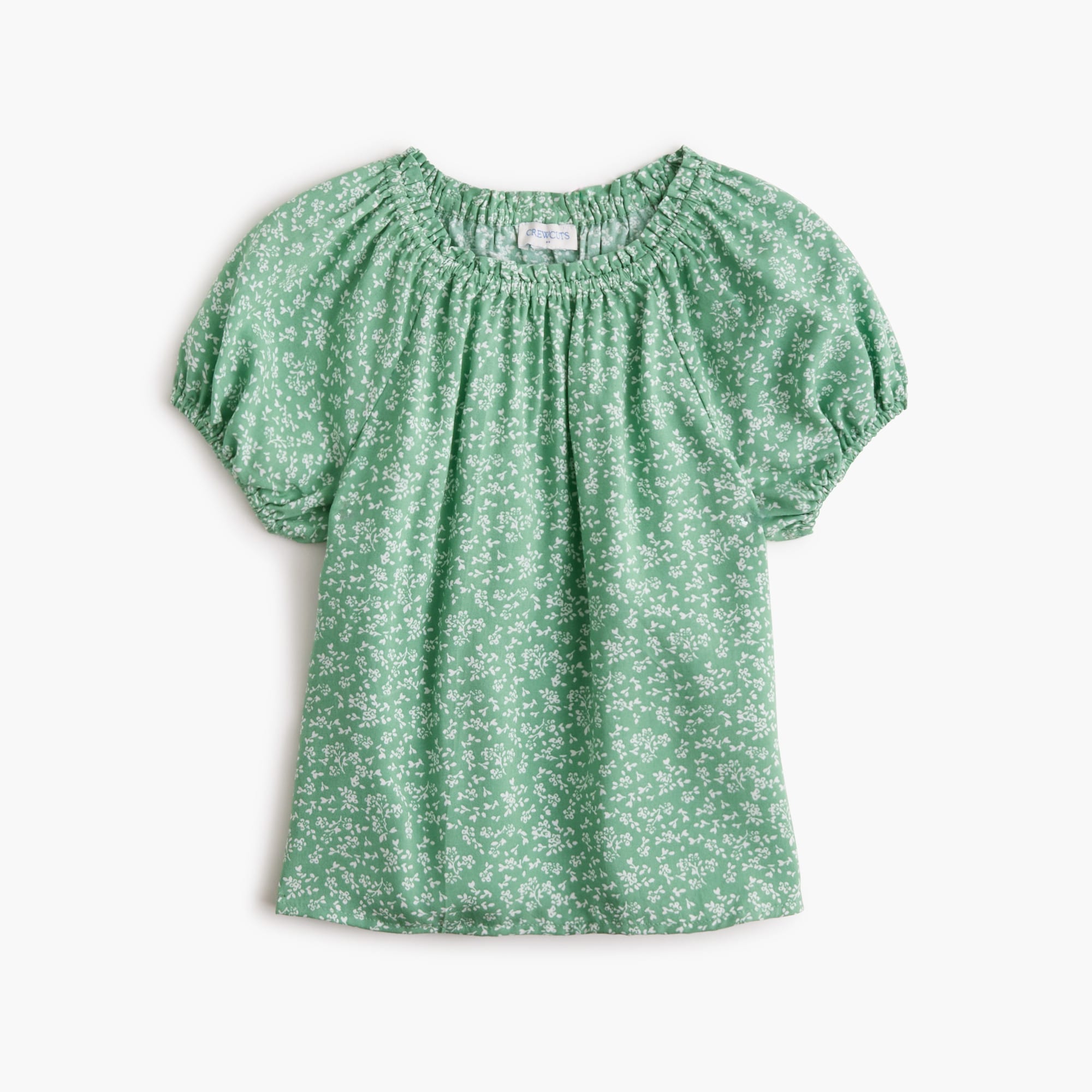 girls' ditsy floral top for girls