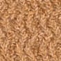 Girls' cotton soft ruffle-cuff crewneck sweater HTHR CAMEL