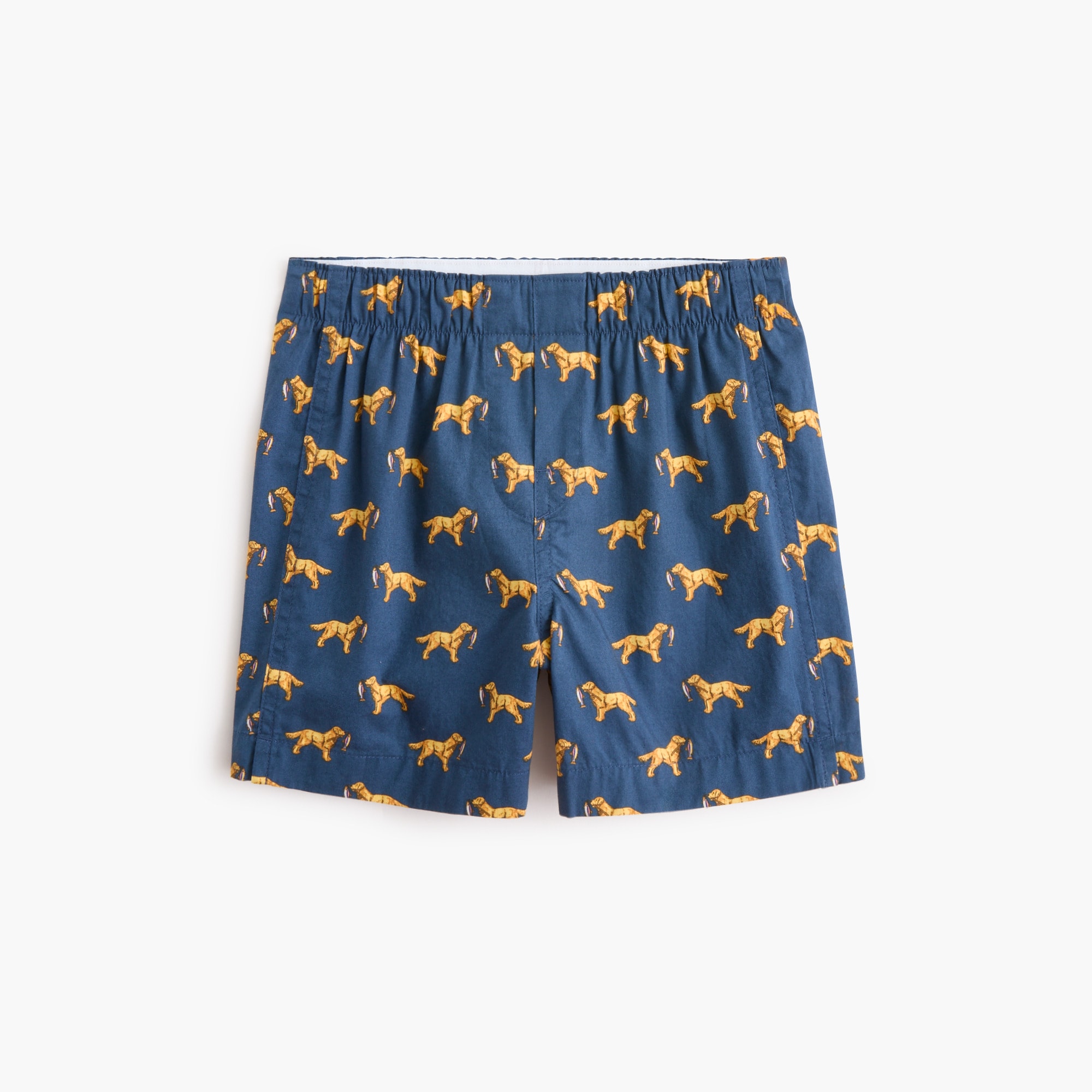 boys' 100% cotton fishing dog boxers for boys