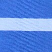 Girls' long-sleeve 100% cotton striped jersey tee BRILLIANT COVE MIST