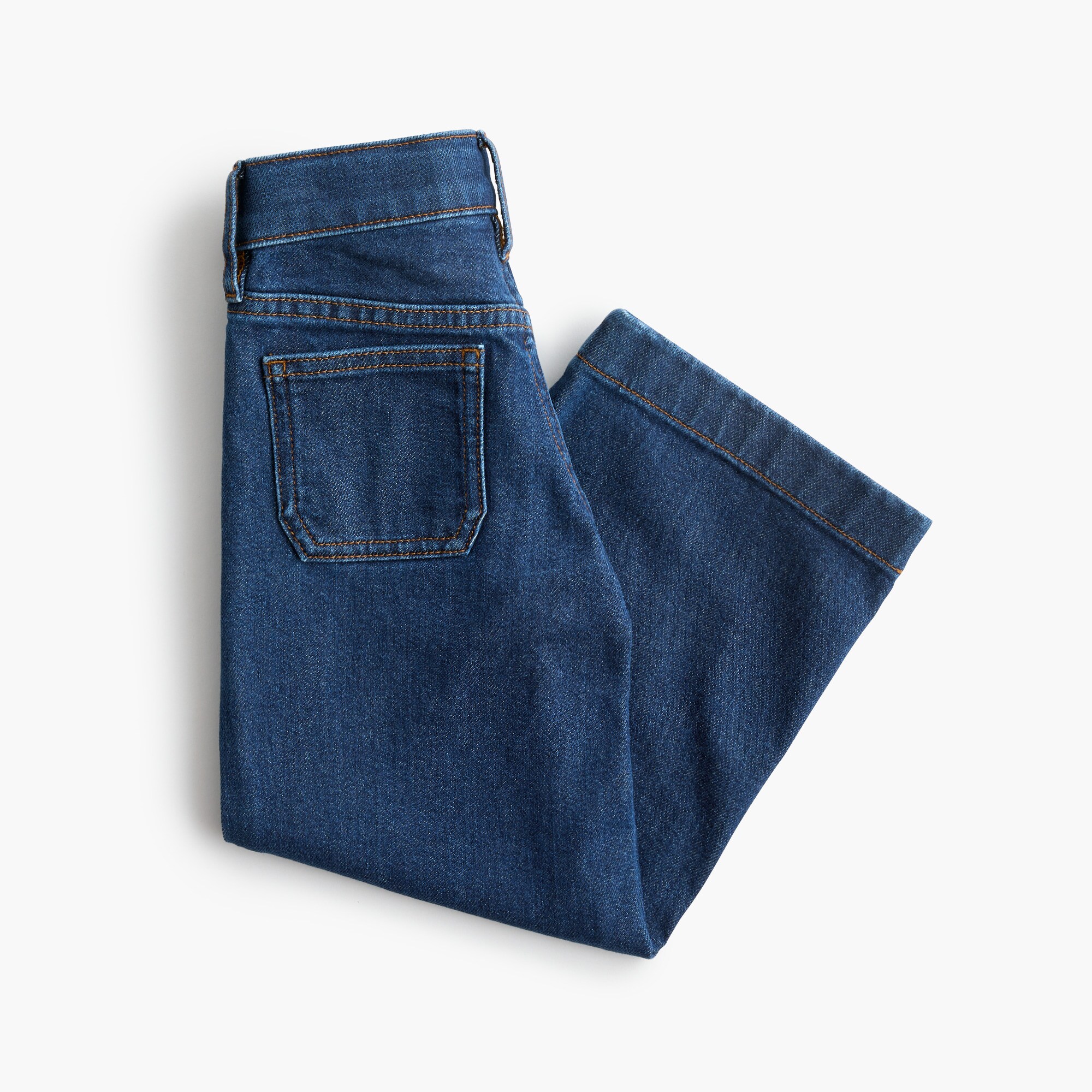 Girls' wide-leg Sailor jean
