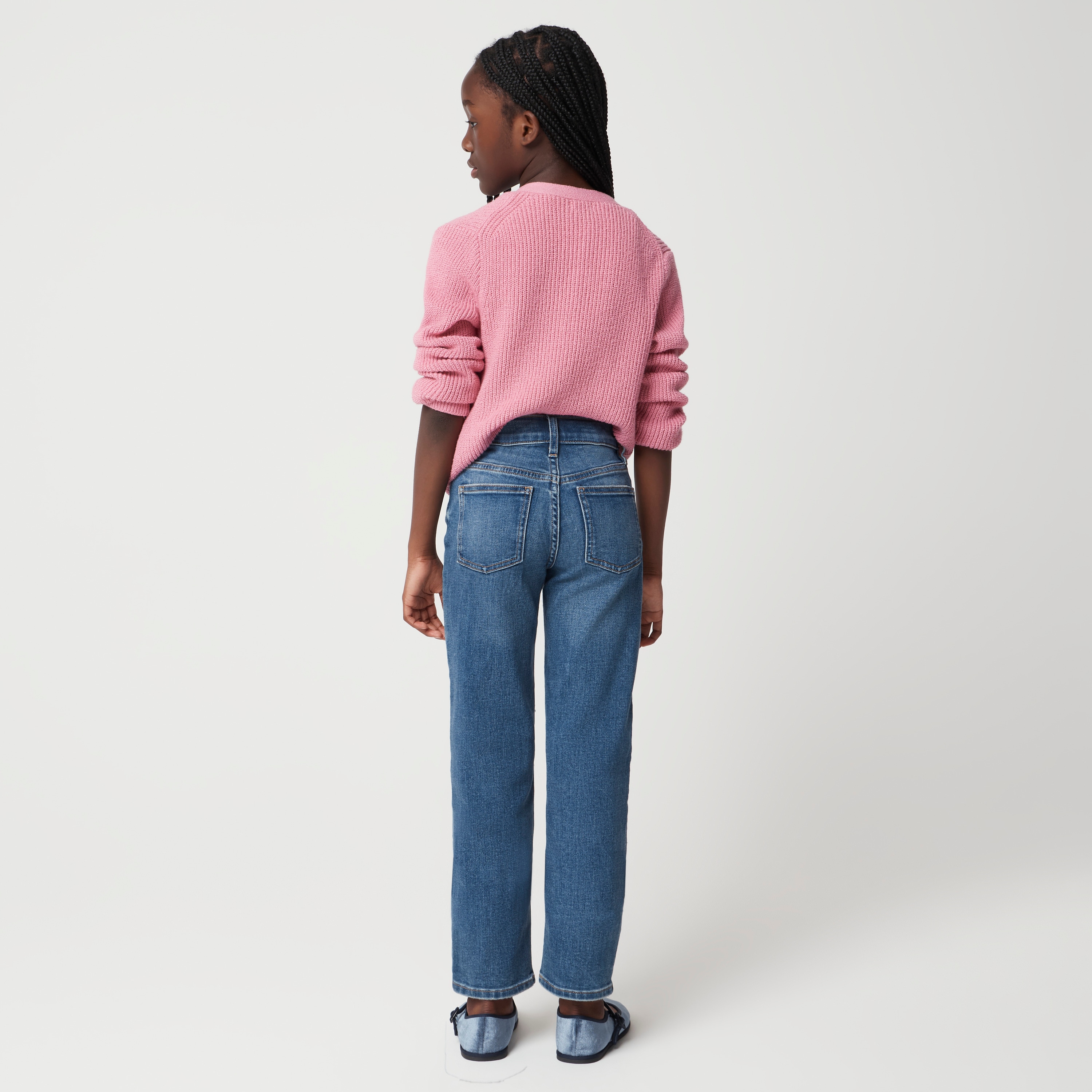 Girls' straight-leg jean
