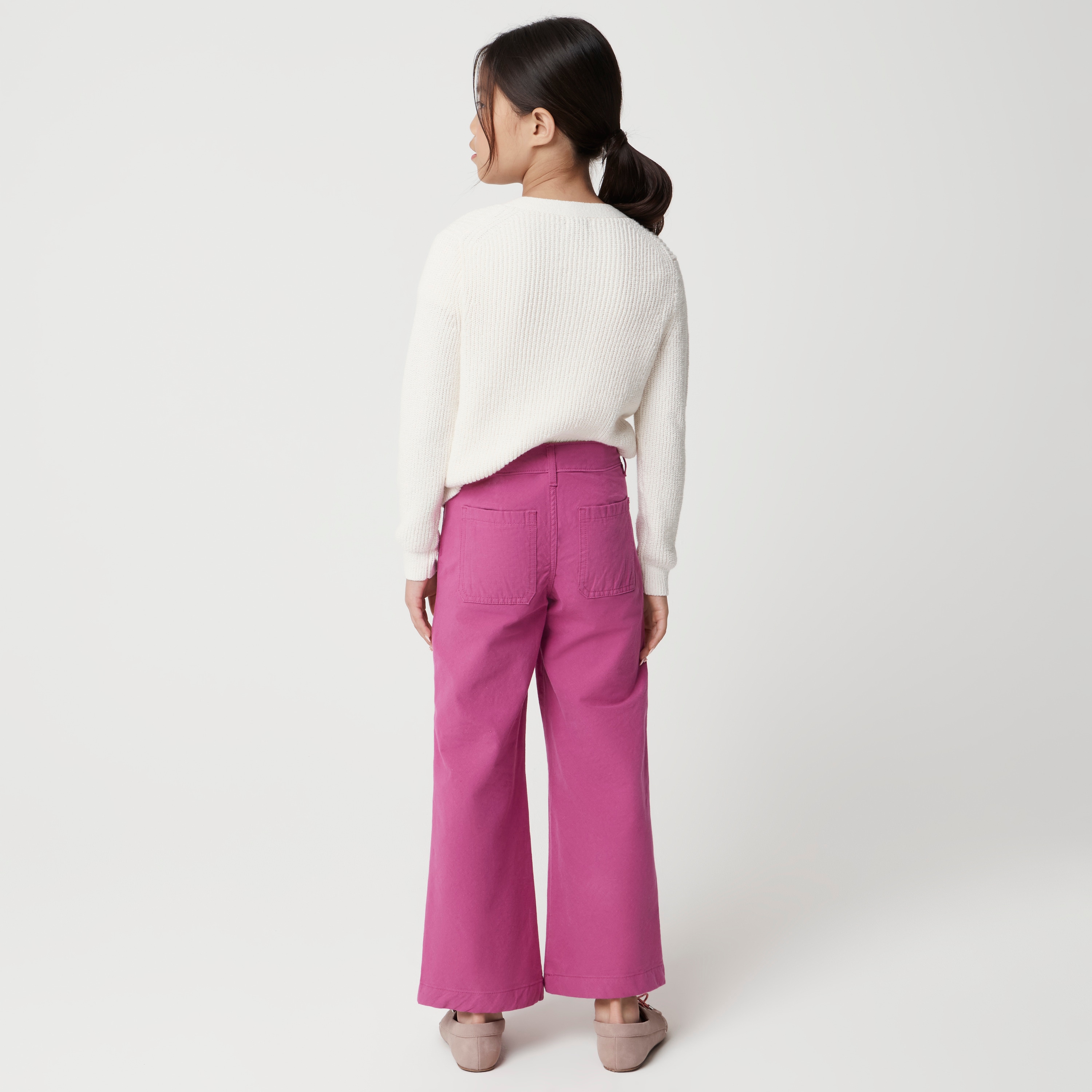 Girls' Lizzie wide-leg pant