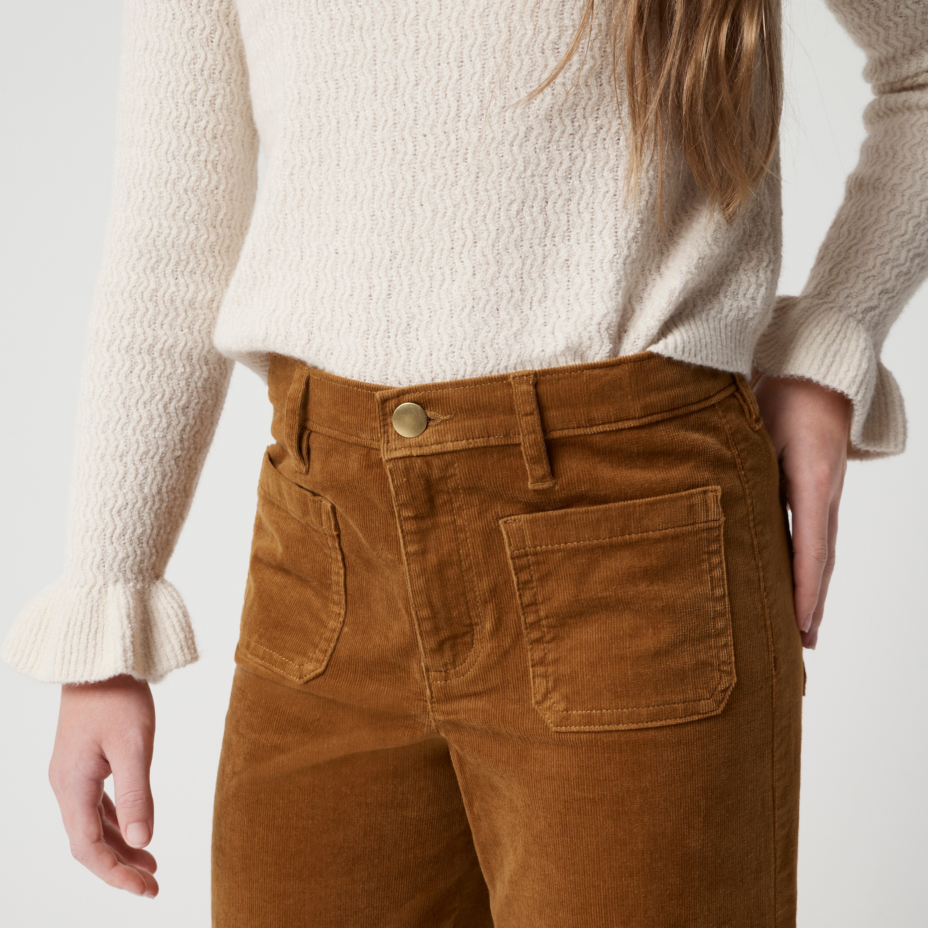 Girls' Lizzie corduroy pant