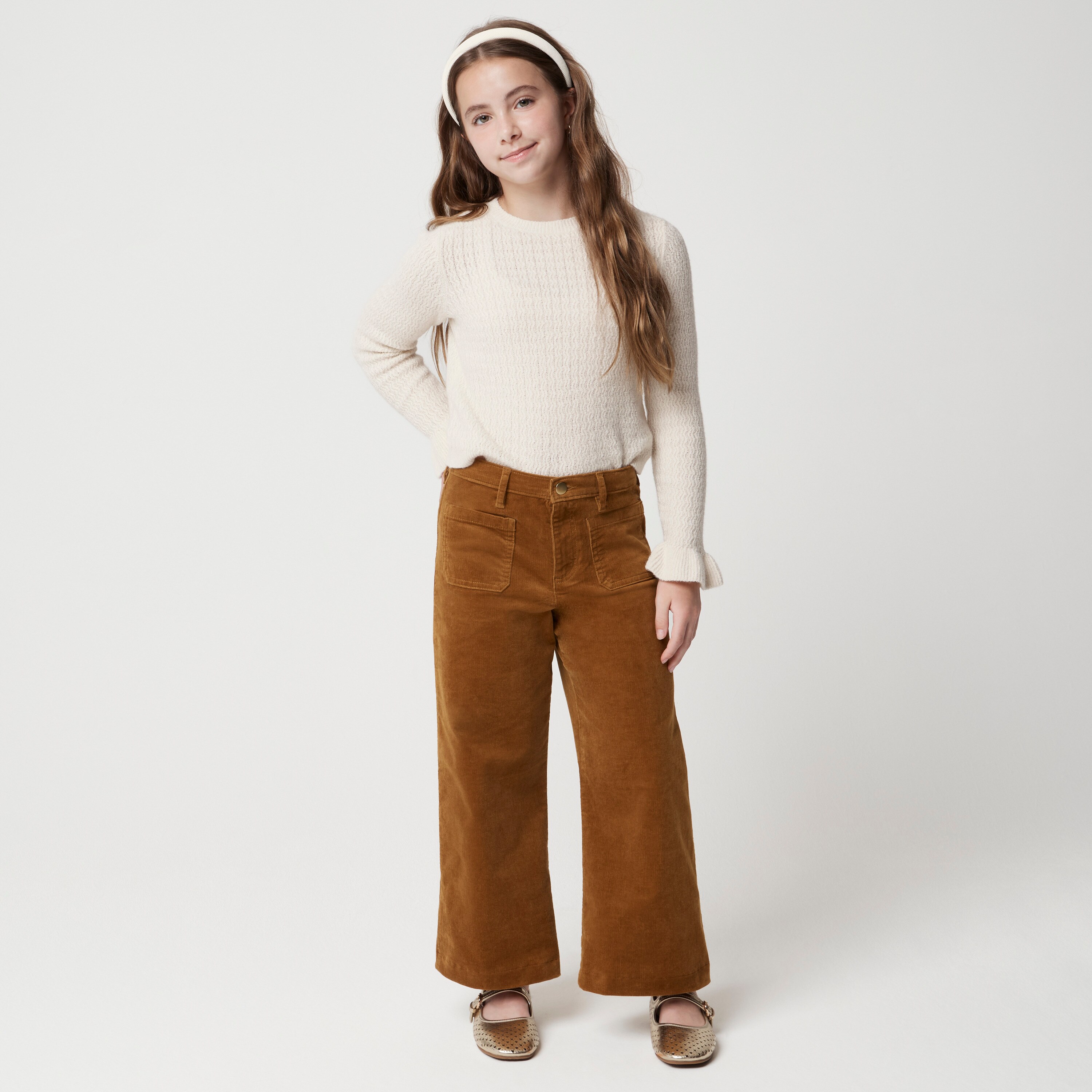 Girls' Lizzie corduroy pant