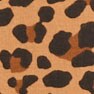 Girls' leopard flare leggings DESERT KHAKI VINTAGE BR