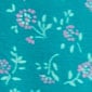 Girls' floral leggings RICH TEAL MULTI