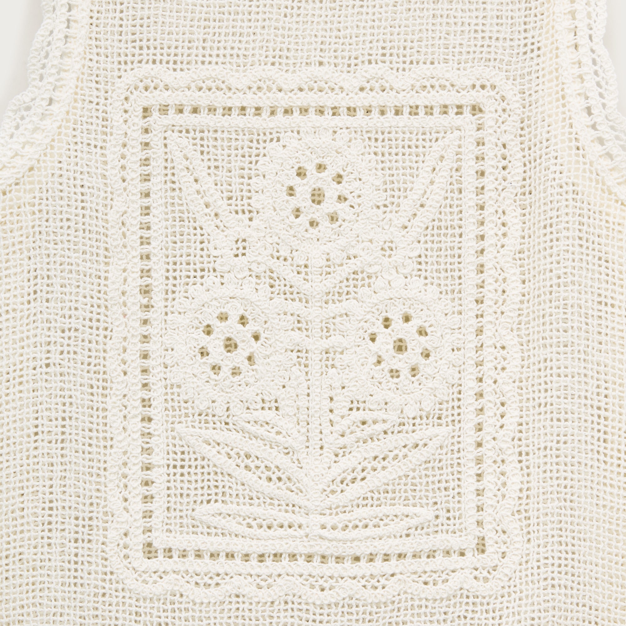 Crochet Floral Tank Top For Women | J.Crew