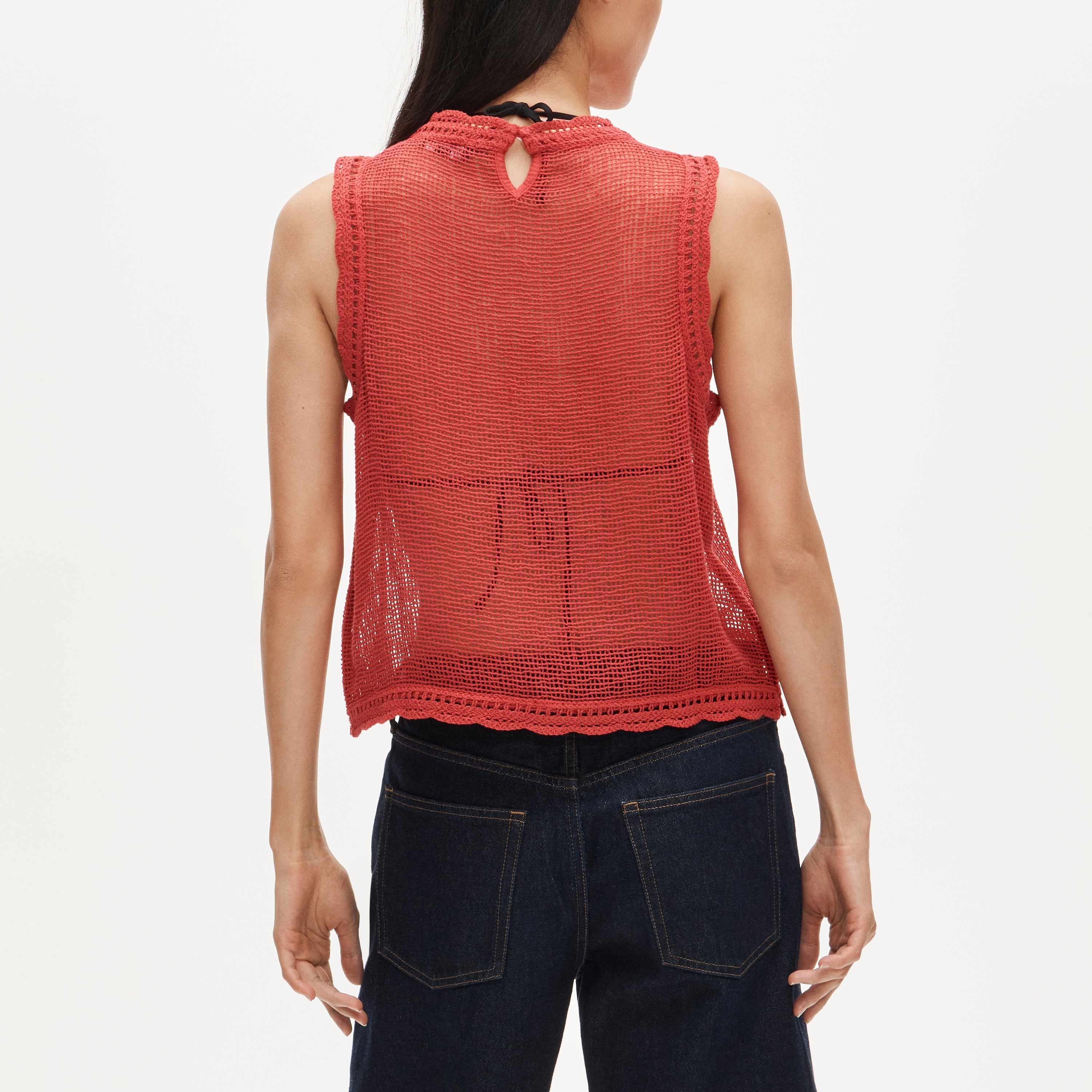 Crochet Floral Tank Top For Women | J.Crew