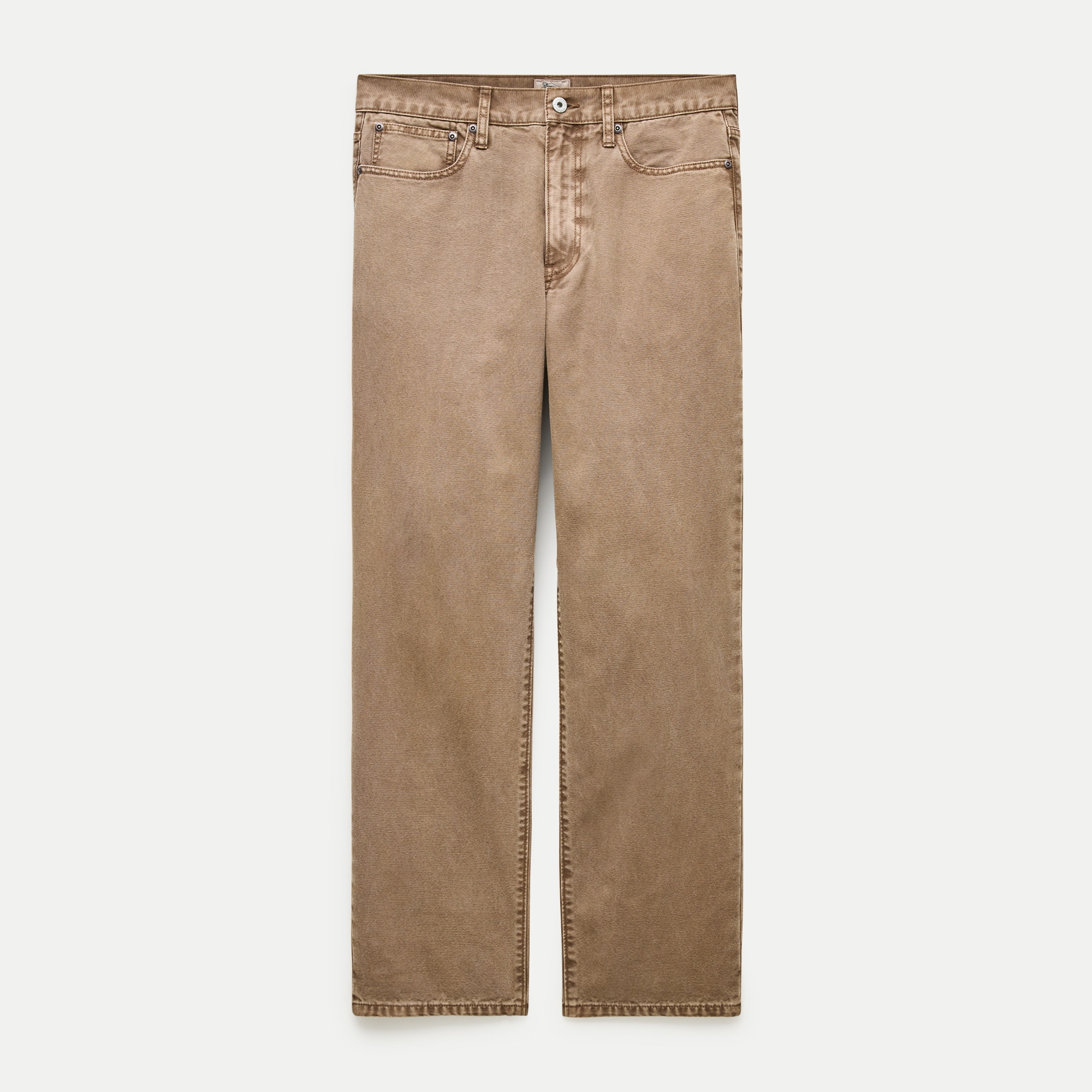 Classic Straight garment-dyed five-pocket jean