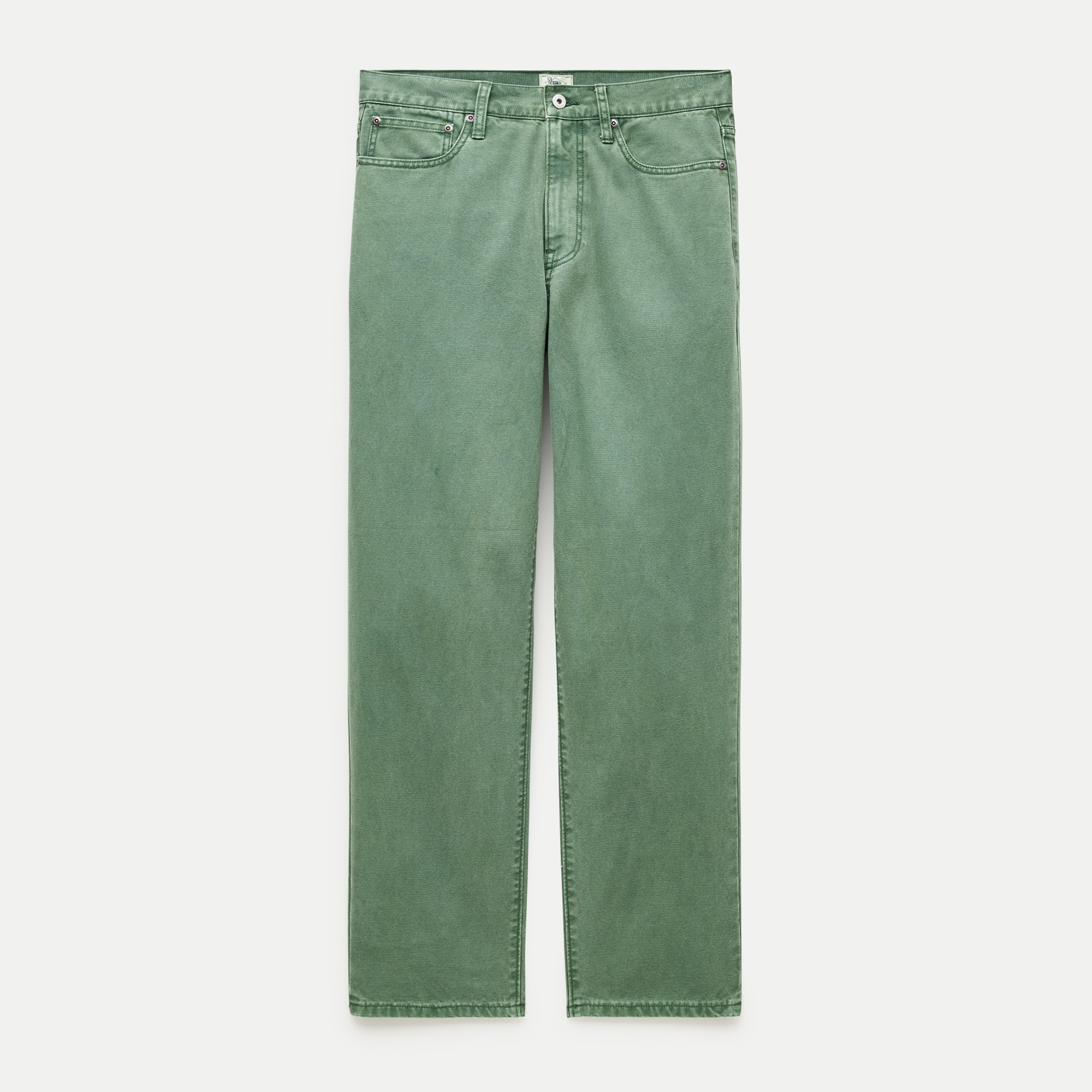 Classic Straight garment-dyed five-pocket jean