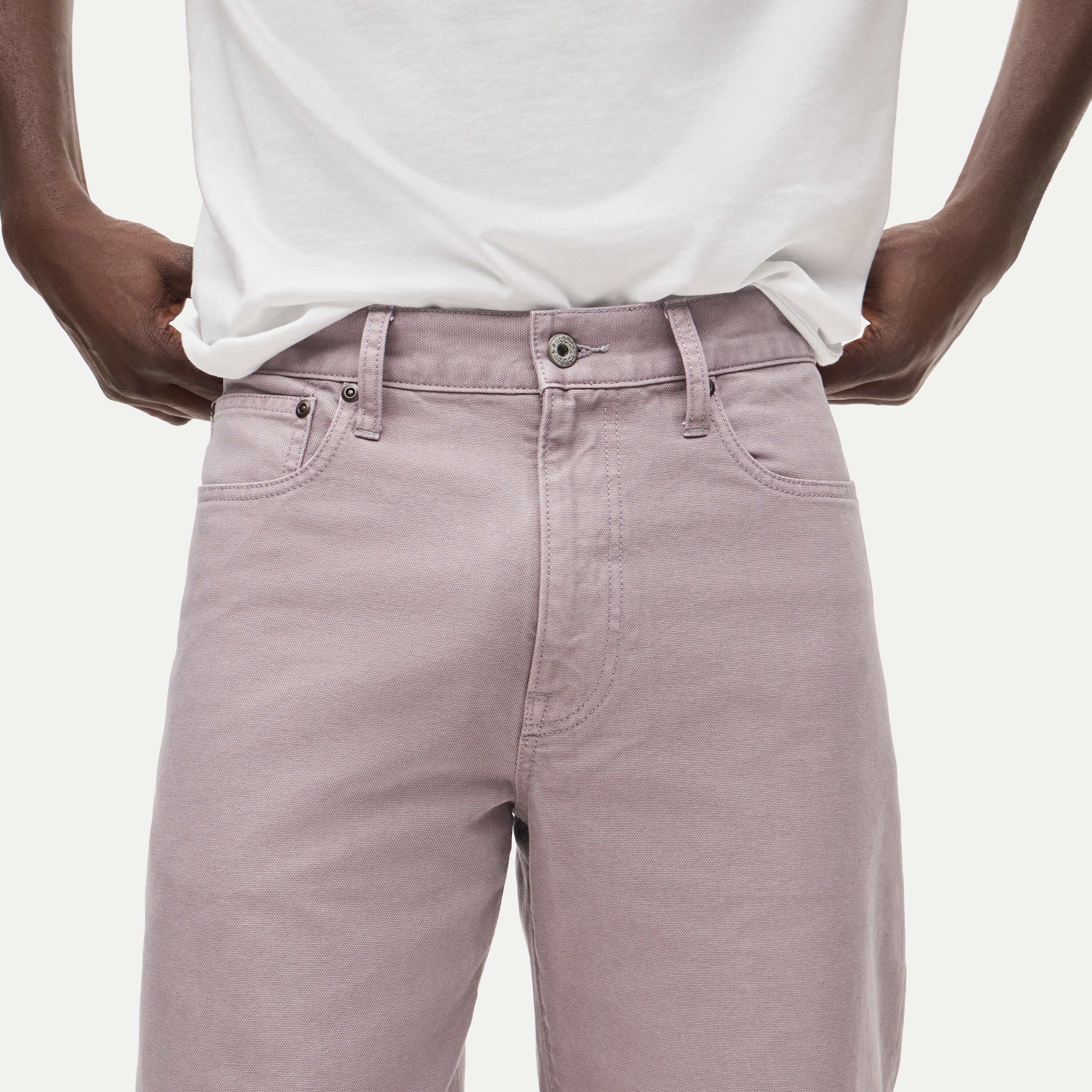 Classic Straight garment-dyed five-pocket jean