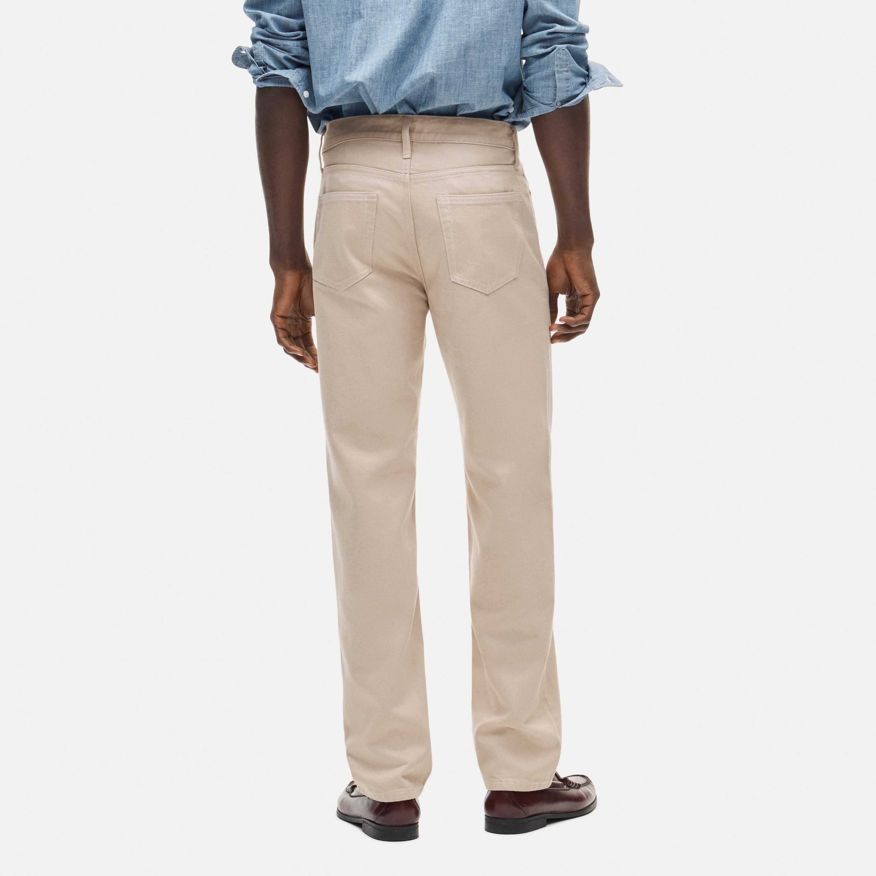 High-rise Straight-fit jean