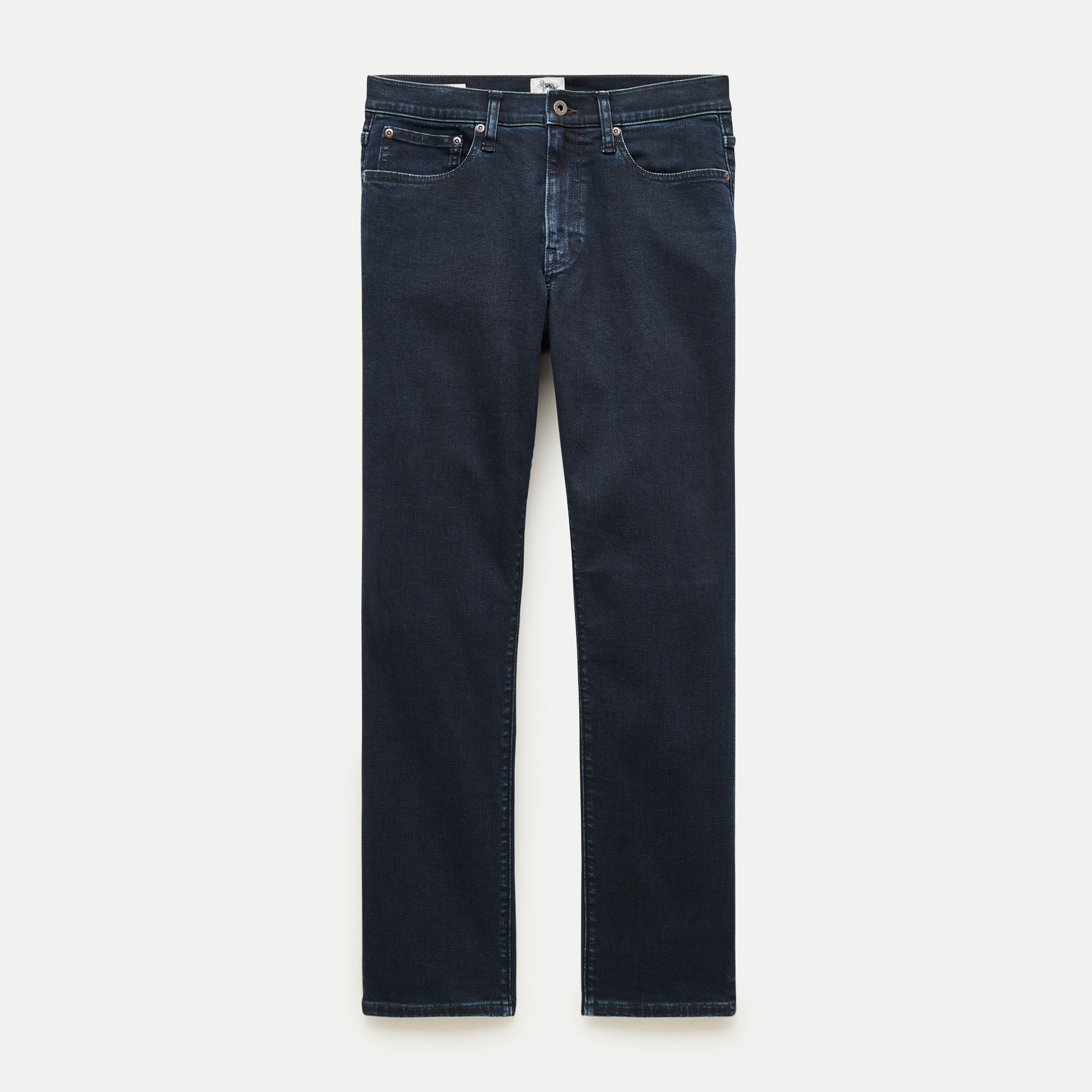 Athletic Straight-fit stretch jean in deep lake wash