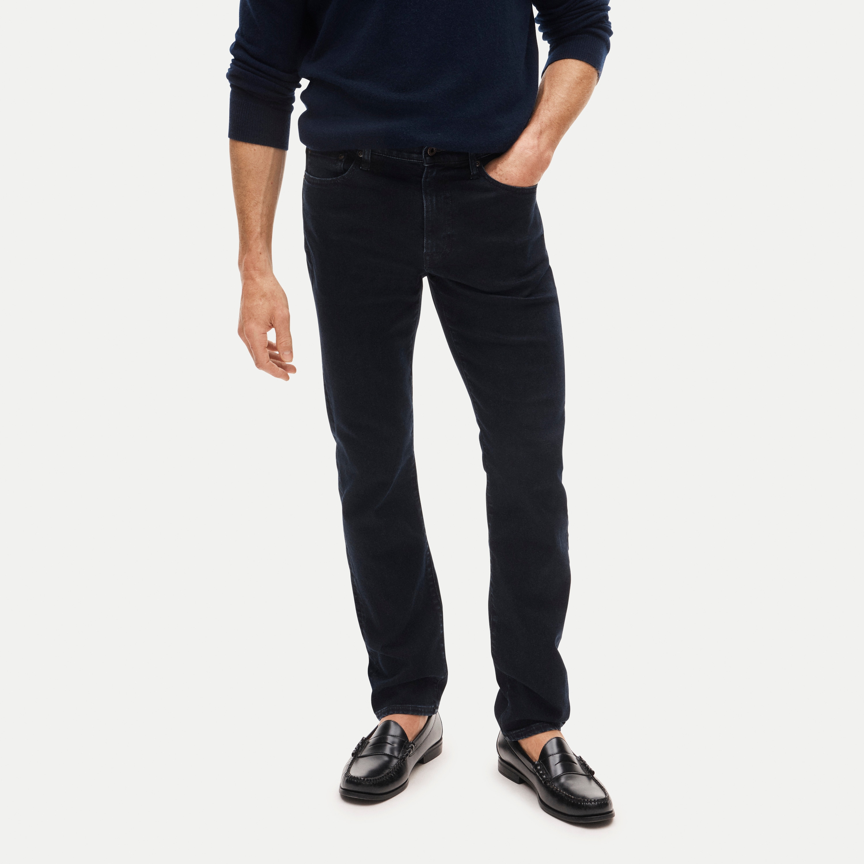 770™ Straight-fit stretch jean in nightfall indigo