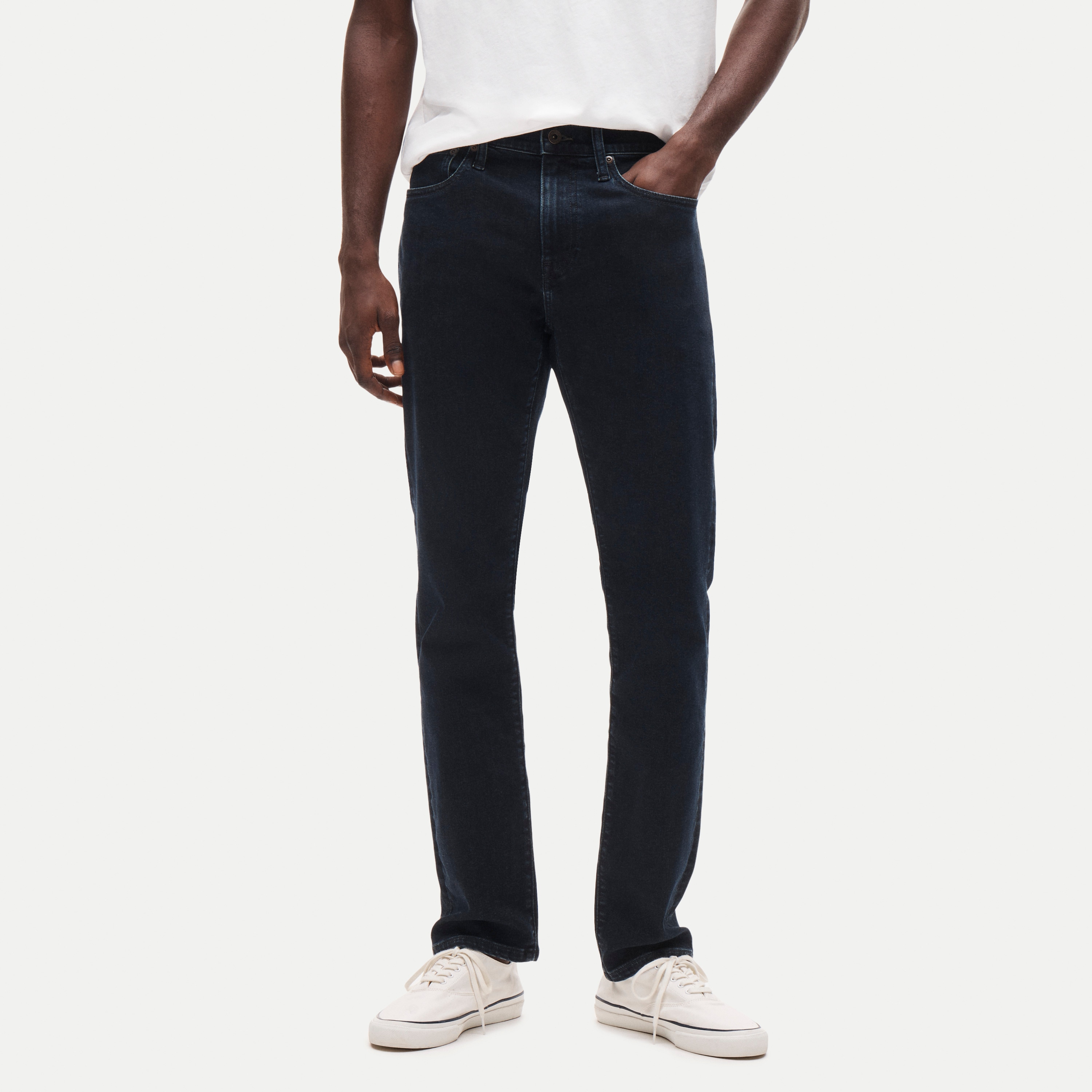 484 Slim-fit stretch jean in nightfall indigo