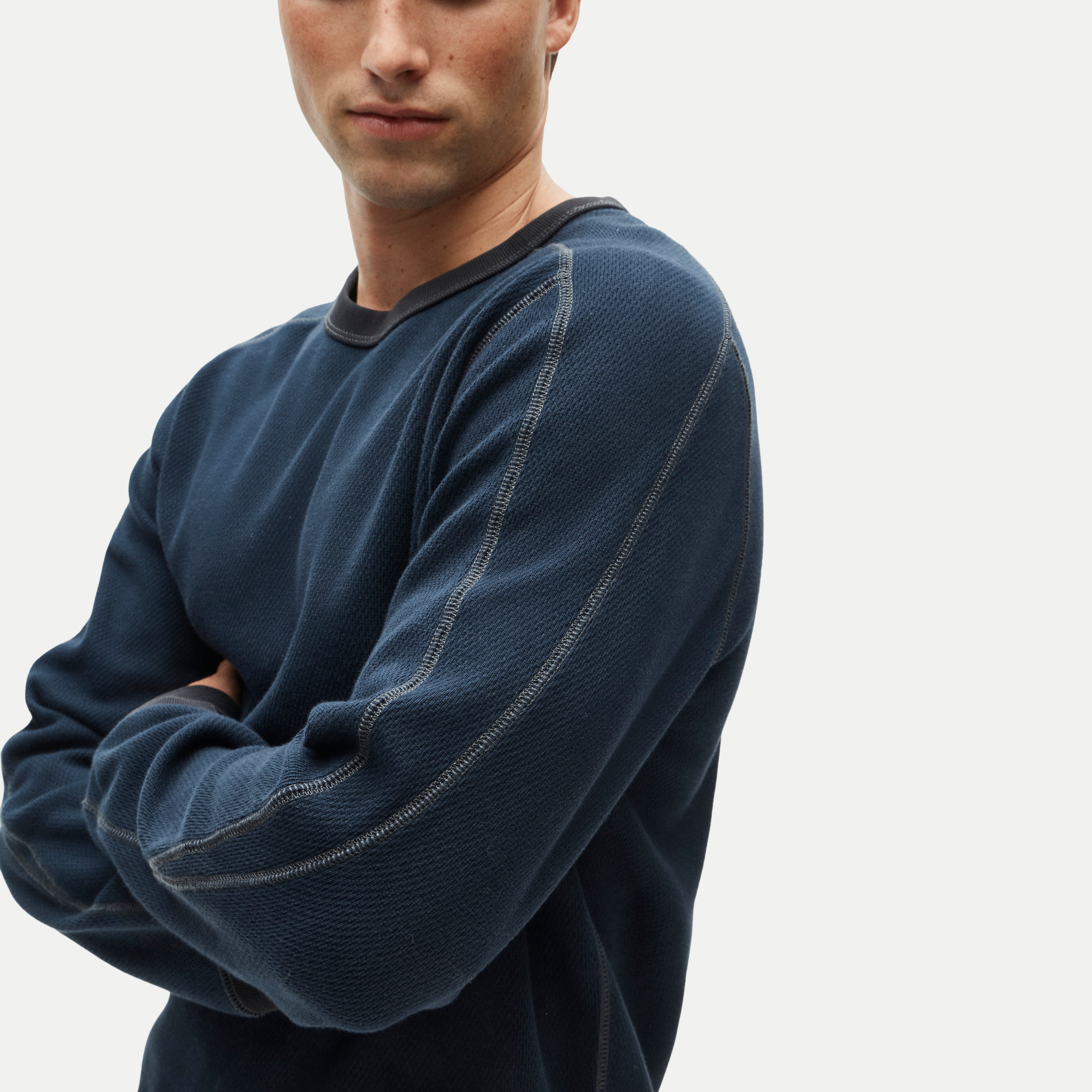 Wallace & Barnes thermal-knit crewneck