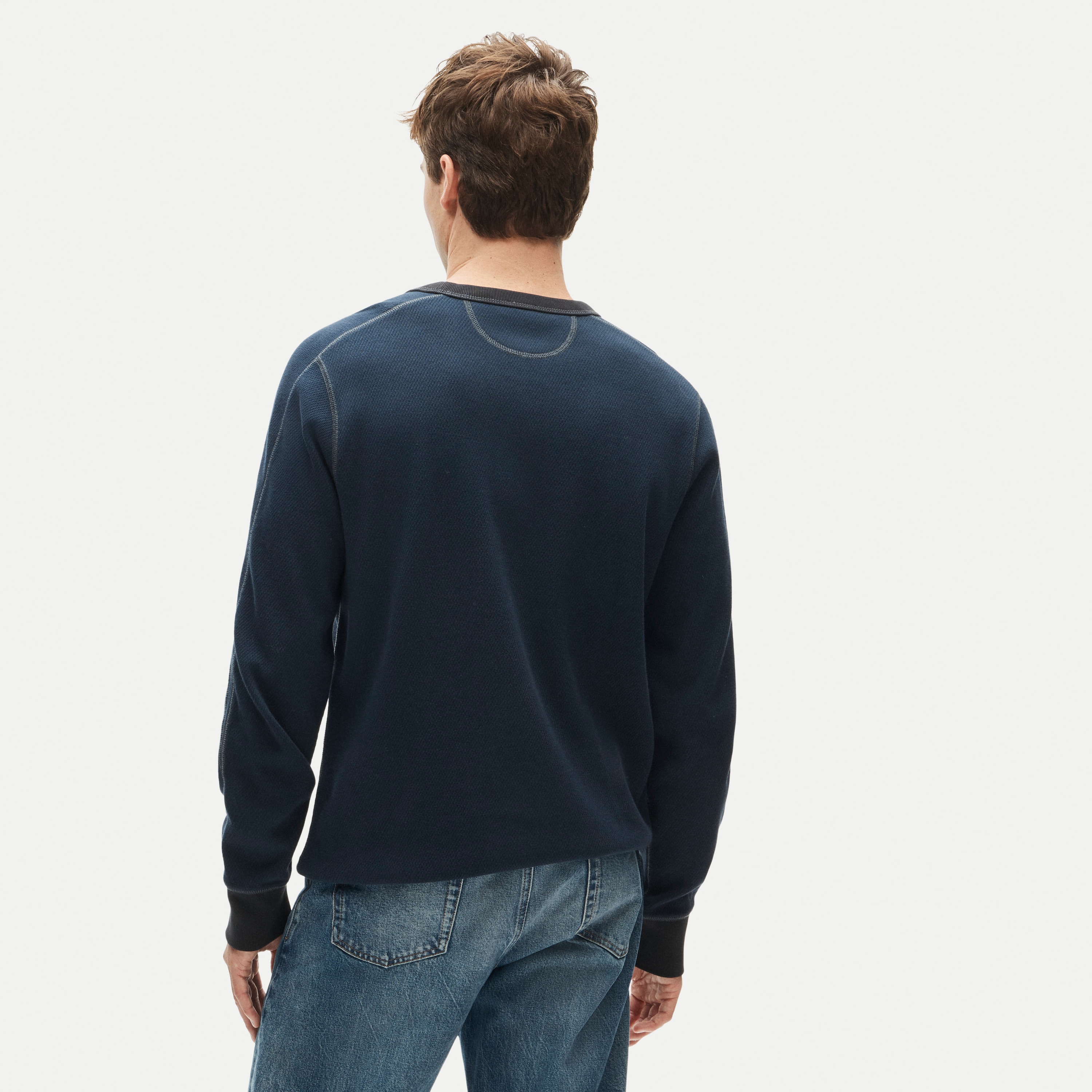 Wallace & Barnes thermal-knit crewneck