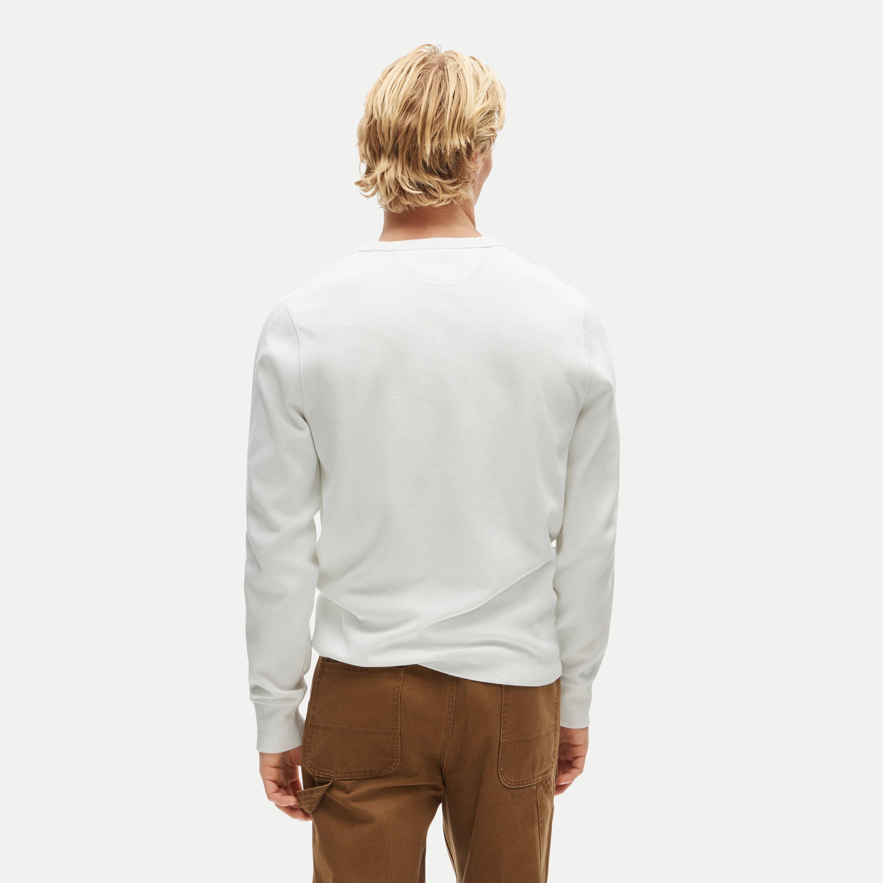 Wallace & Barnes thermal-knit crewneck