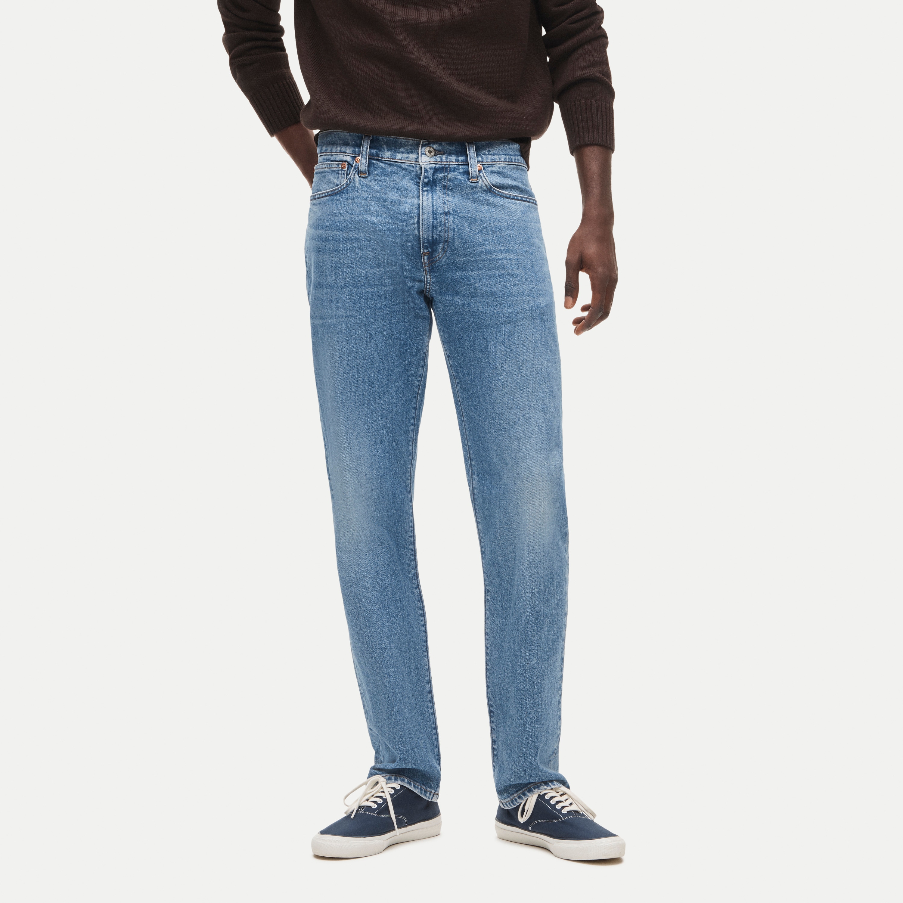 770™ Straight-fit stretch jean in vintage medium wash