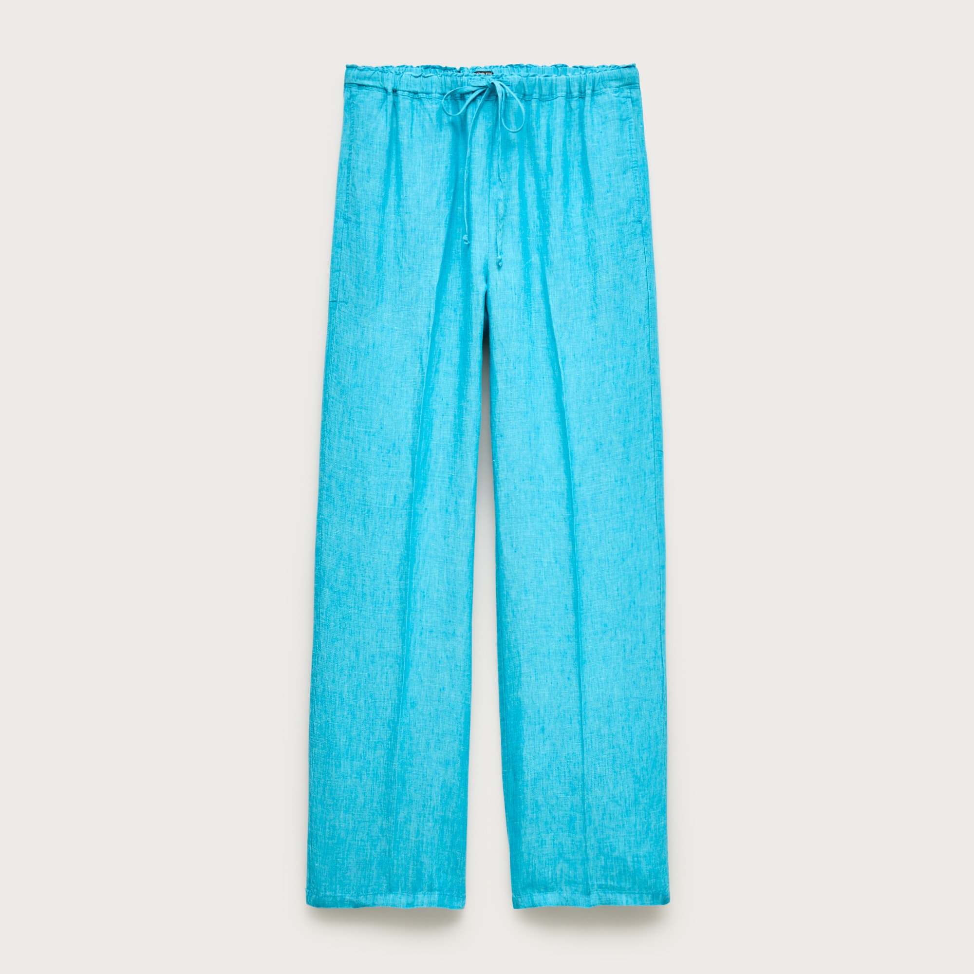 Soleil pant in crosshatched linen from J.Crew - $132