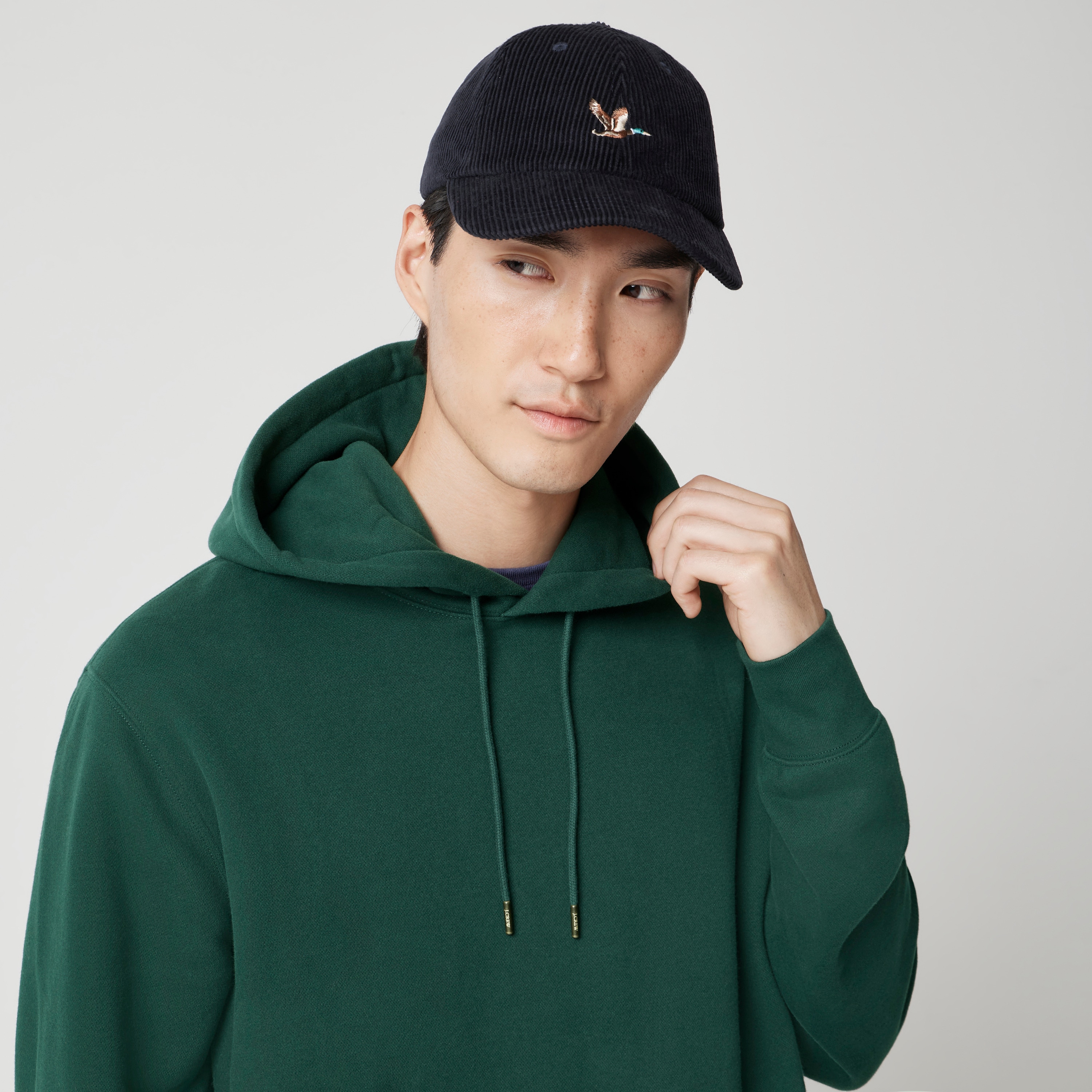 Cloudwash fleece hoodie