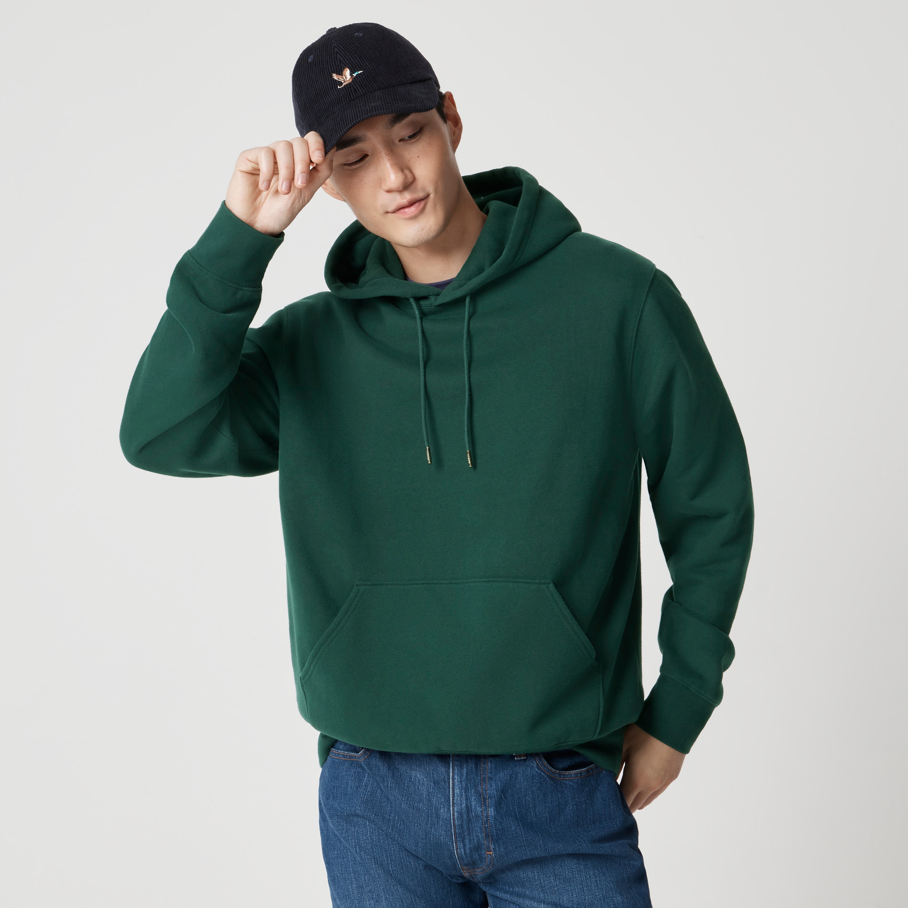 Cloudwash fleece hoodie