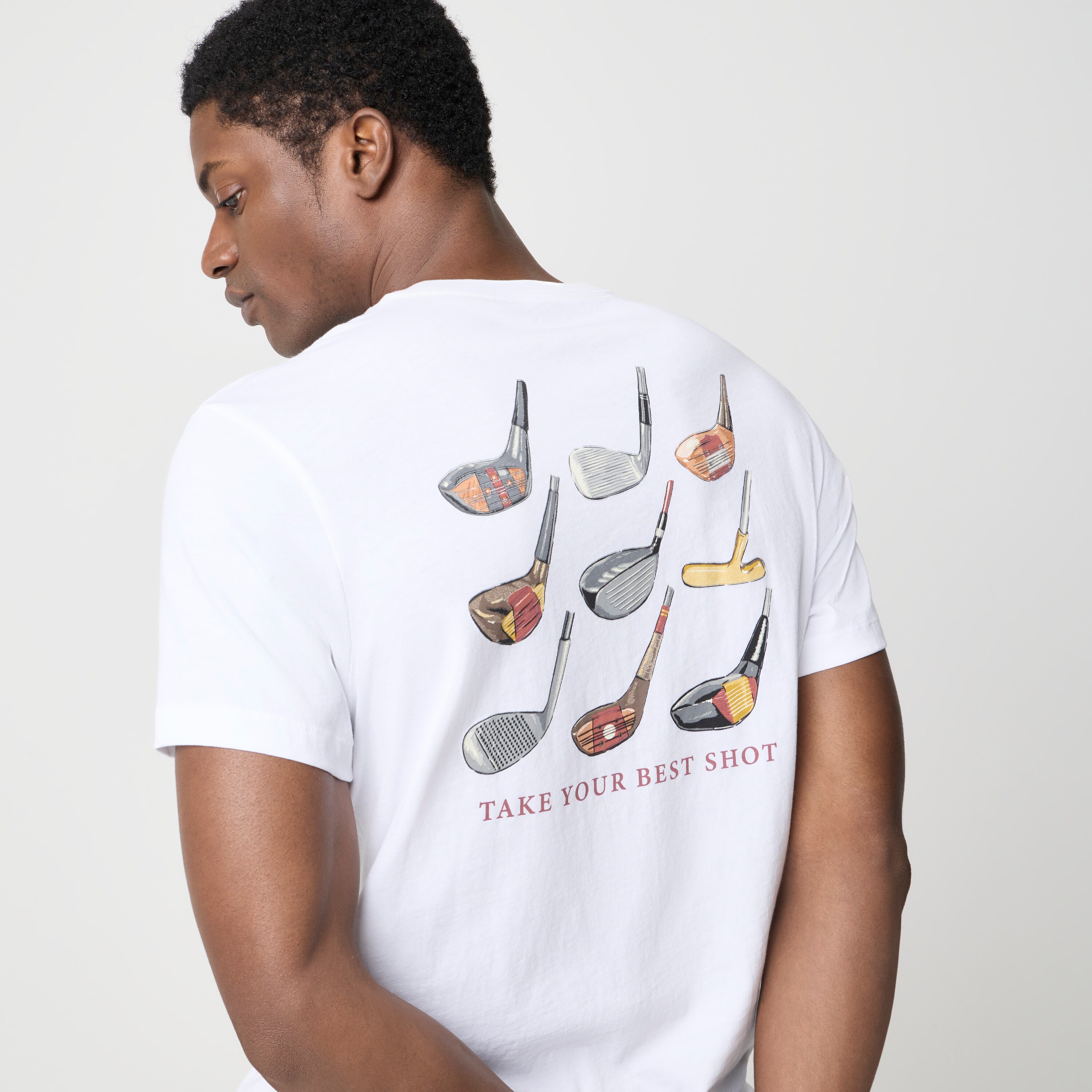 100% cotton G=golf graphic tee