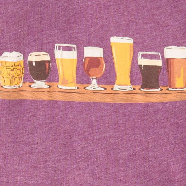 Brewery graphic tee HTHR TUSCAN MERLOT