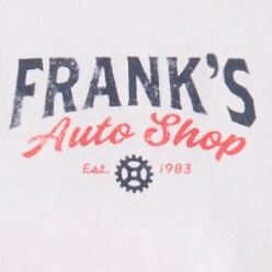 Crab graphic tee WHITE