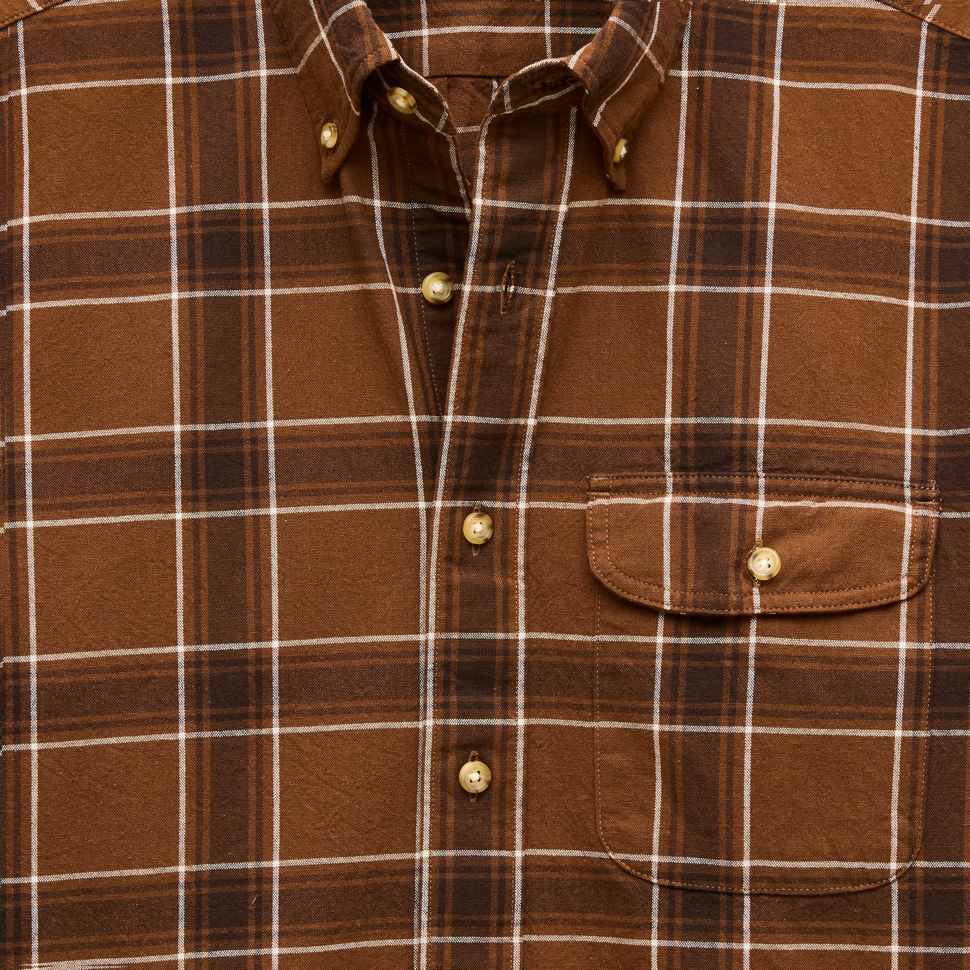 Lightweight cotton shirt in plaid