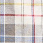 Lightweight cotton shirt in plaid JULIAN NATURAL BLUE