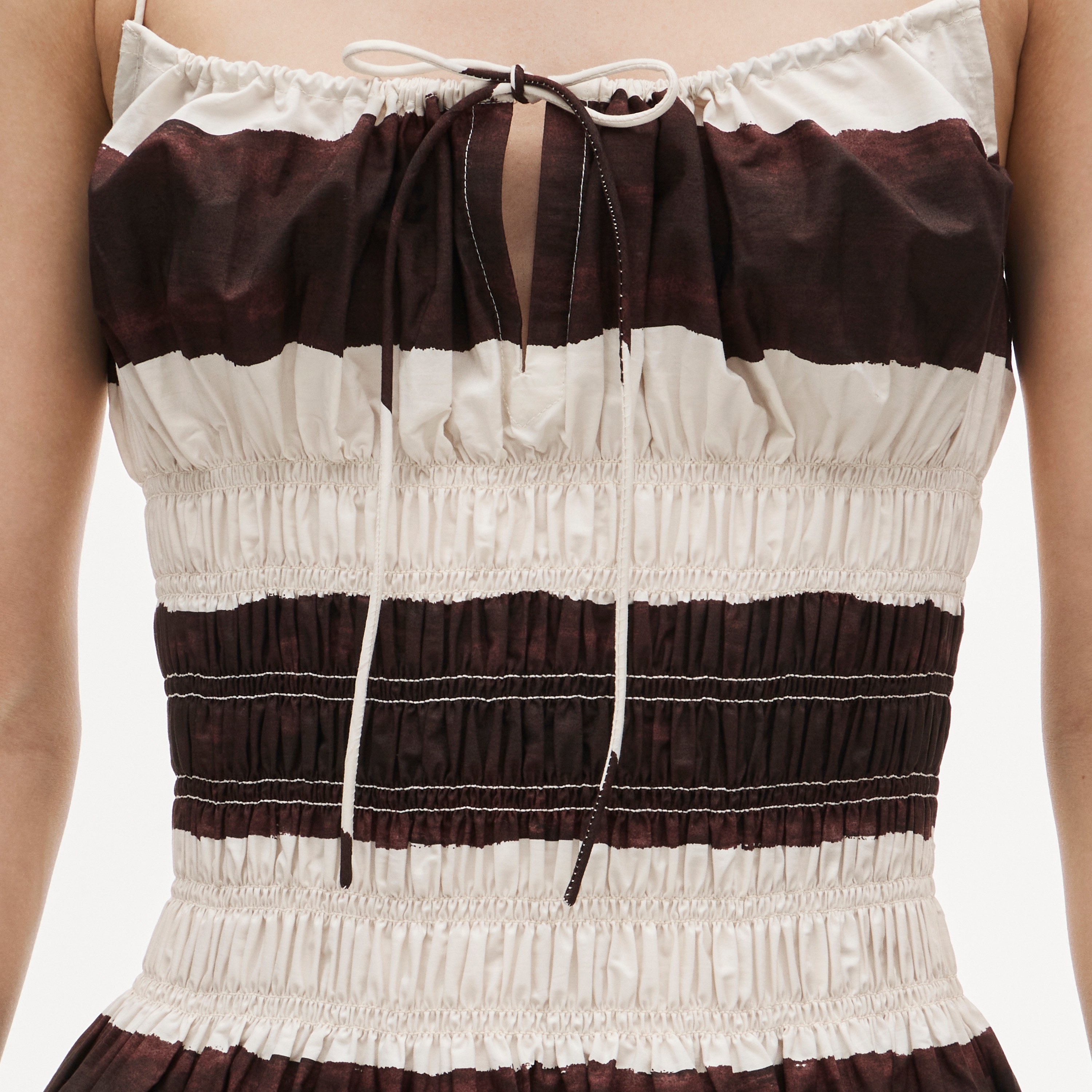 Reverie Dress In Lobster & Seashell Print For Women | J.Crew