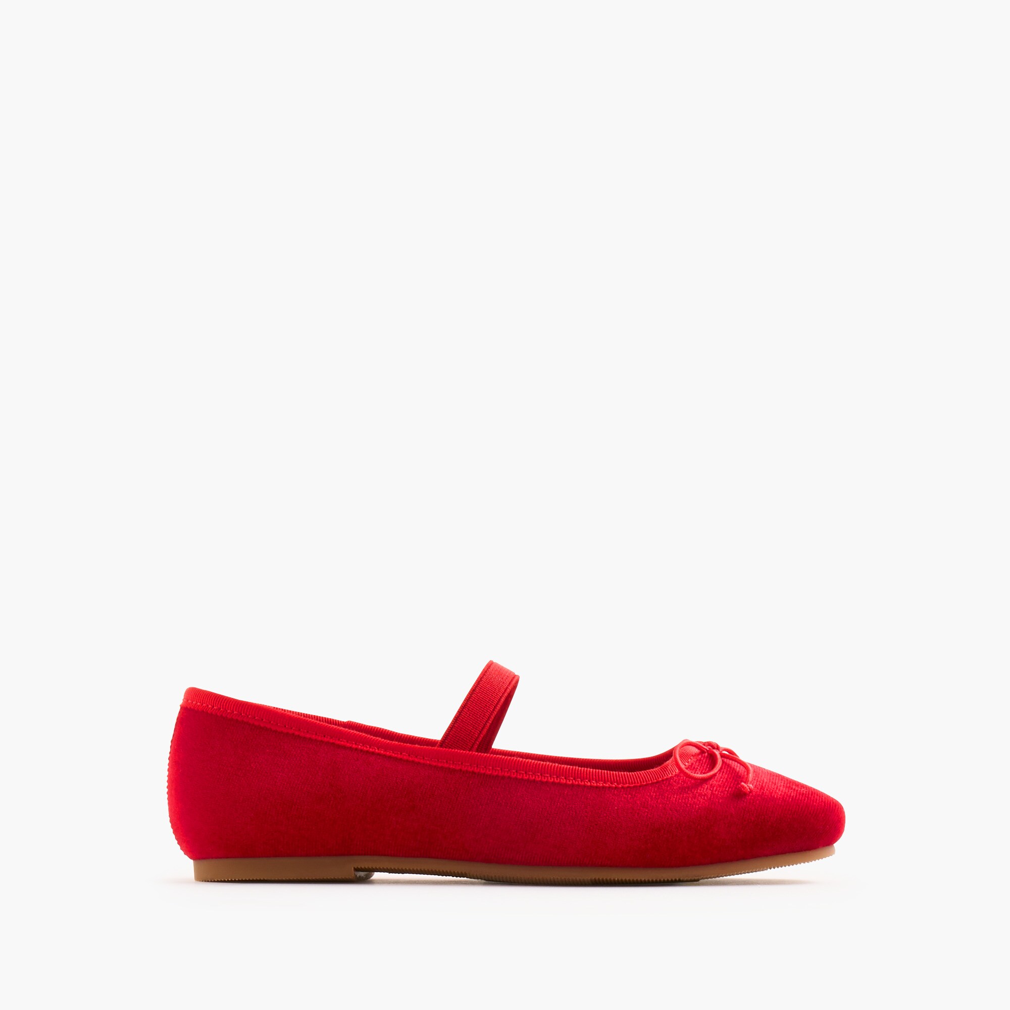 Girls' Velvet Mary Janes For Girls | Factory