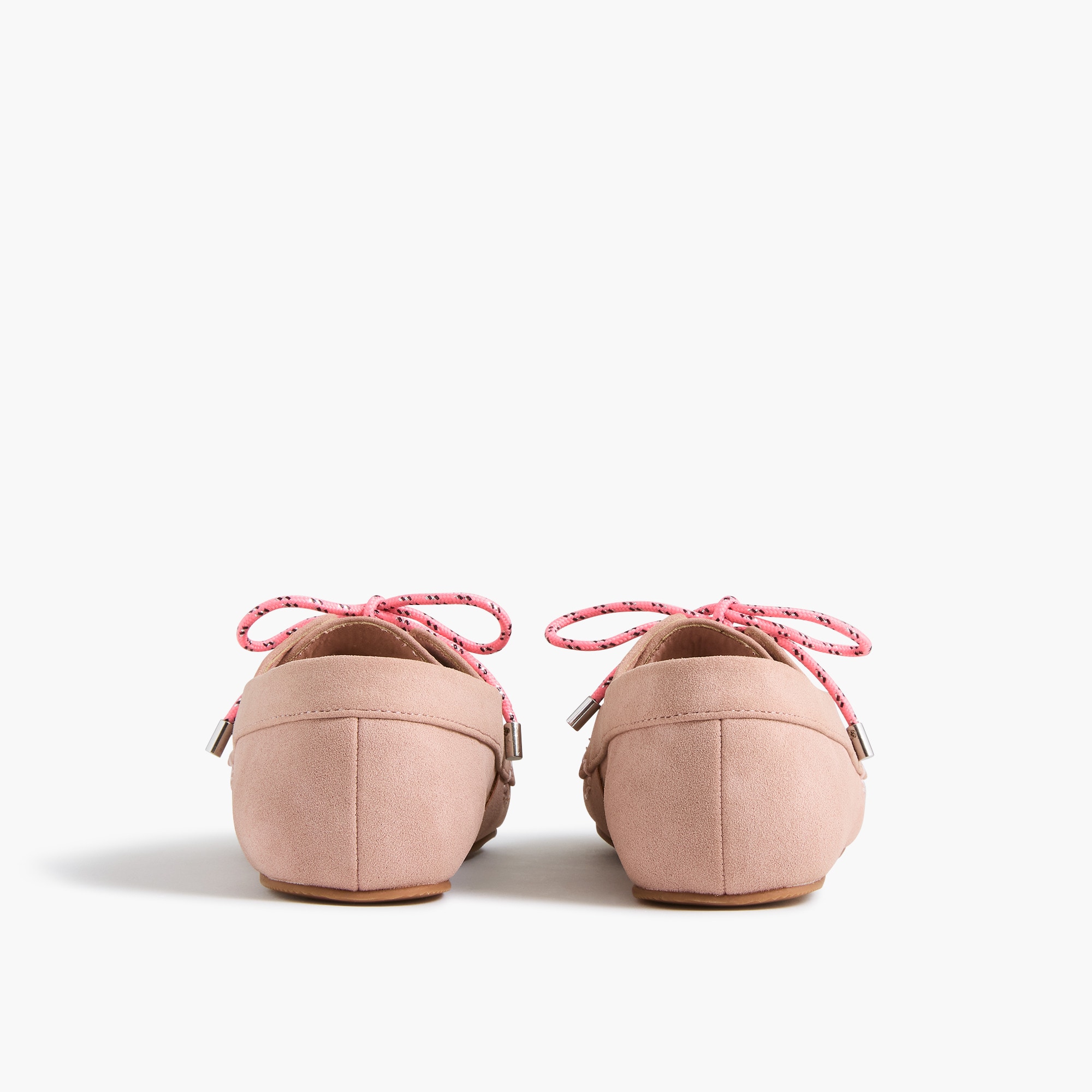 Girls' lace-up boat shoes