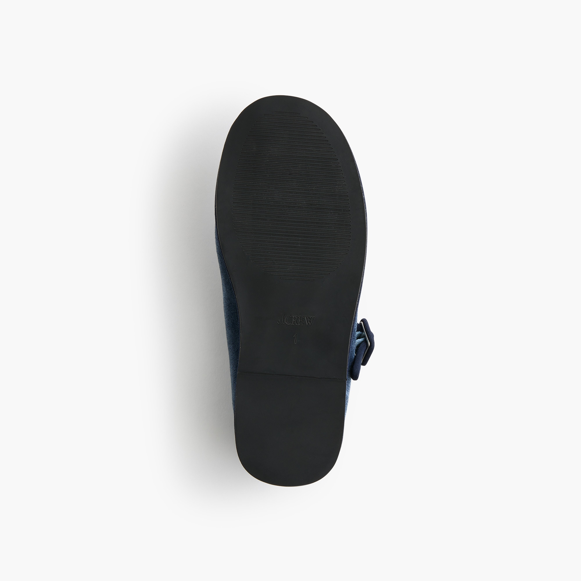 Girls' velvet Mary Janes