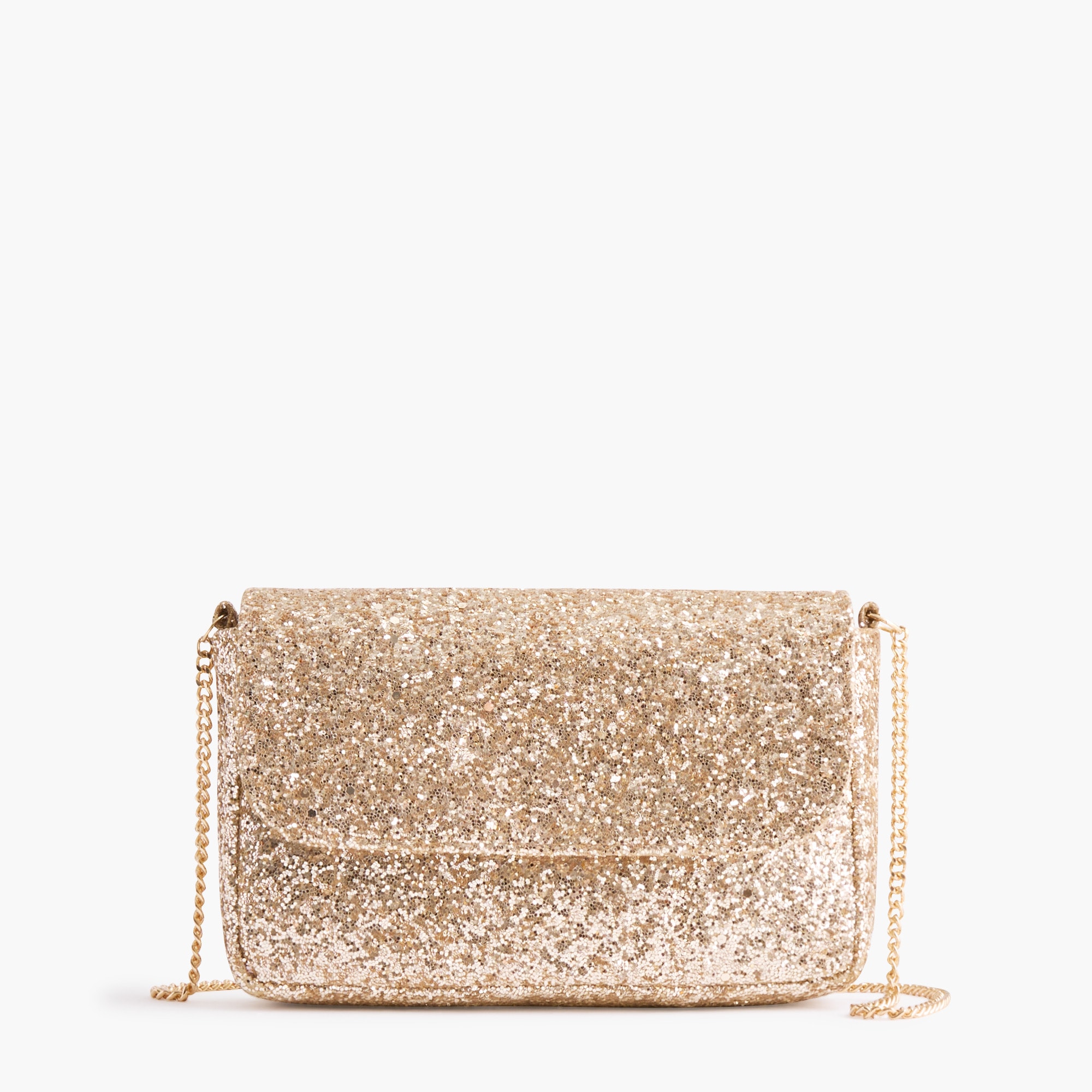 Girls' glitter crossbody bag