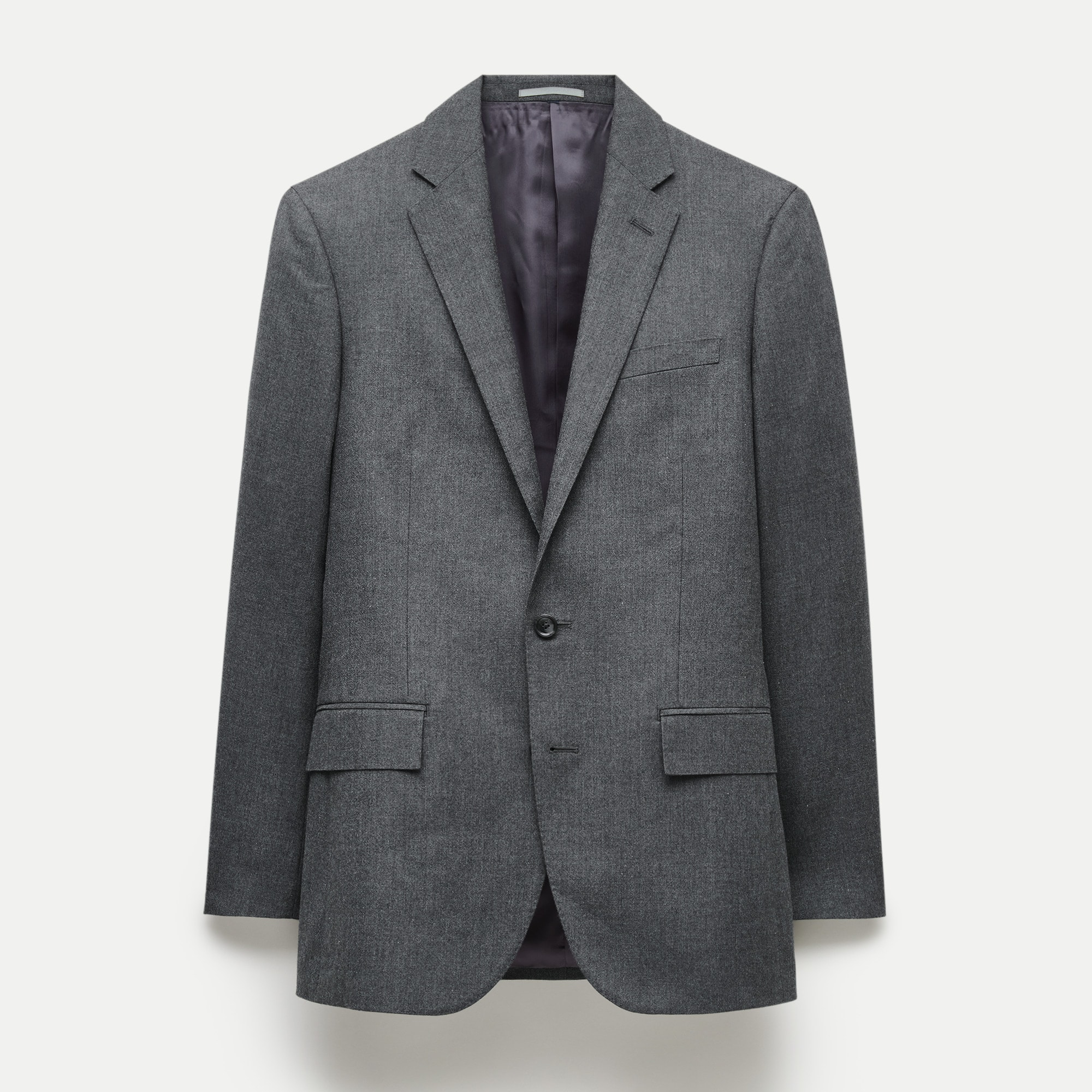 Ludlow Slim-fit suit jacket in English cotton-wool blend