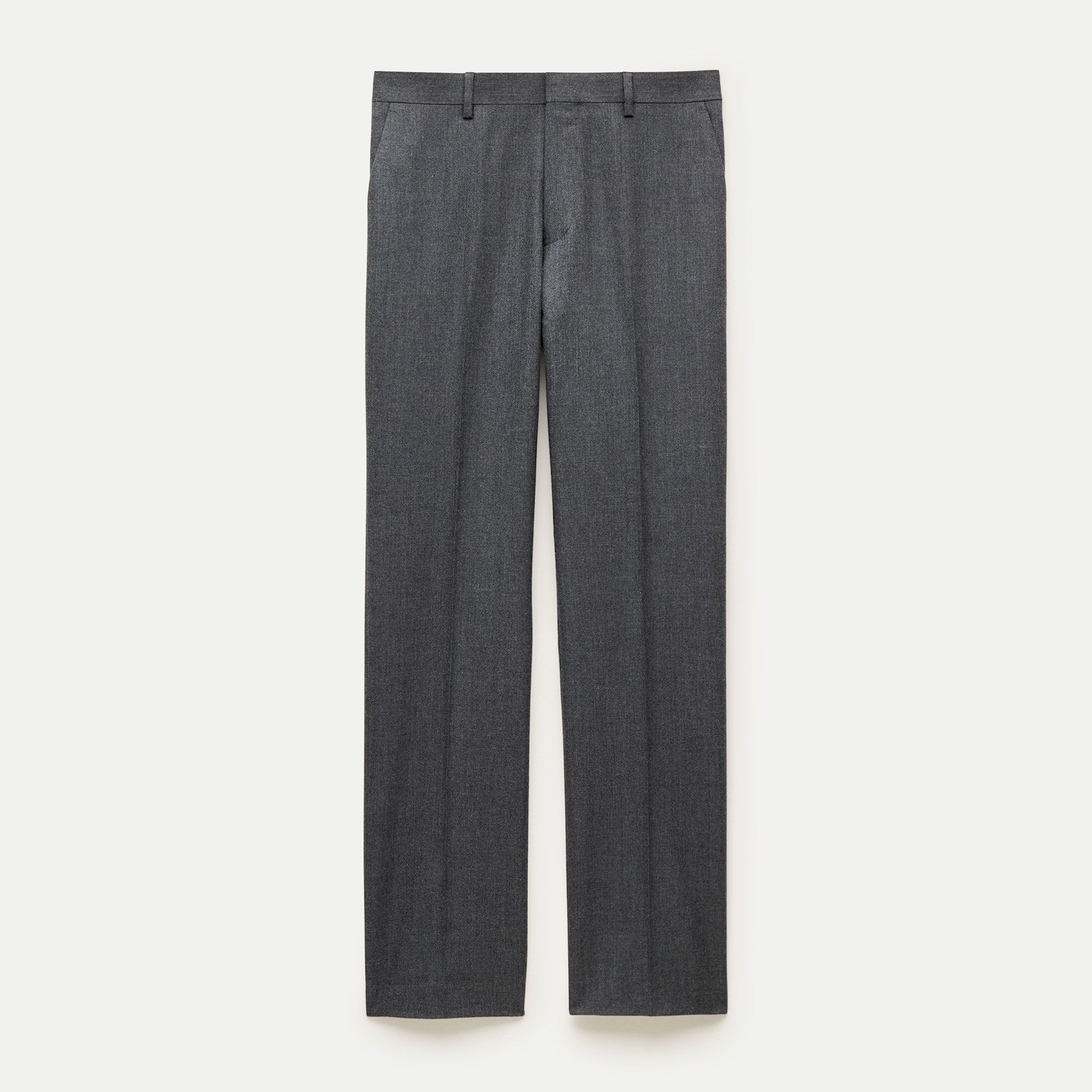 Ludlow Slim-fit suit pant in English cotton-wool blend