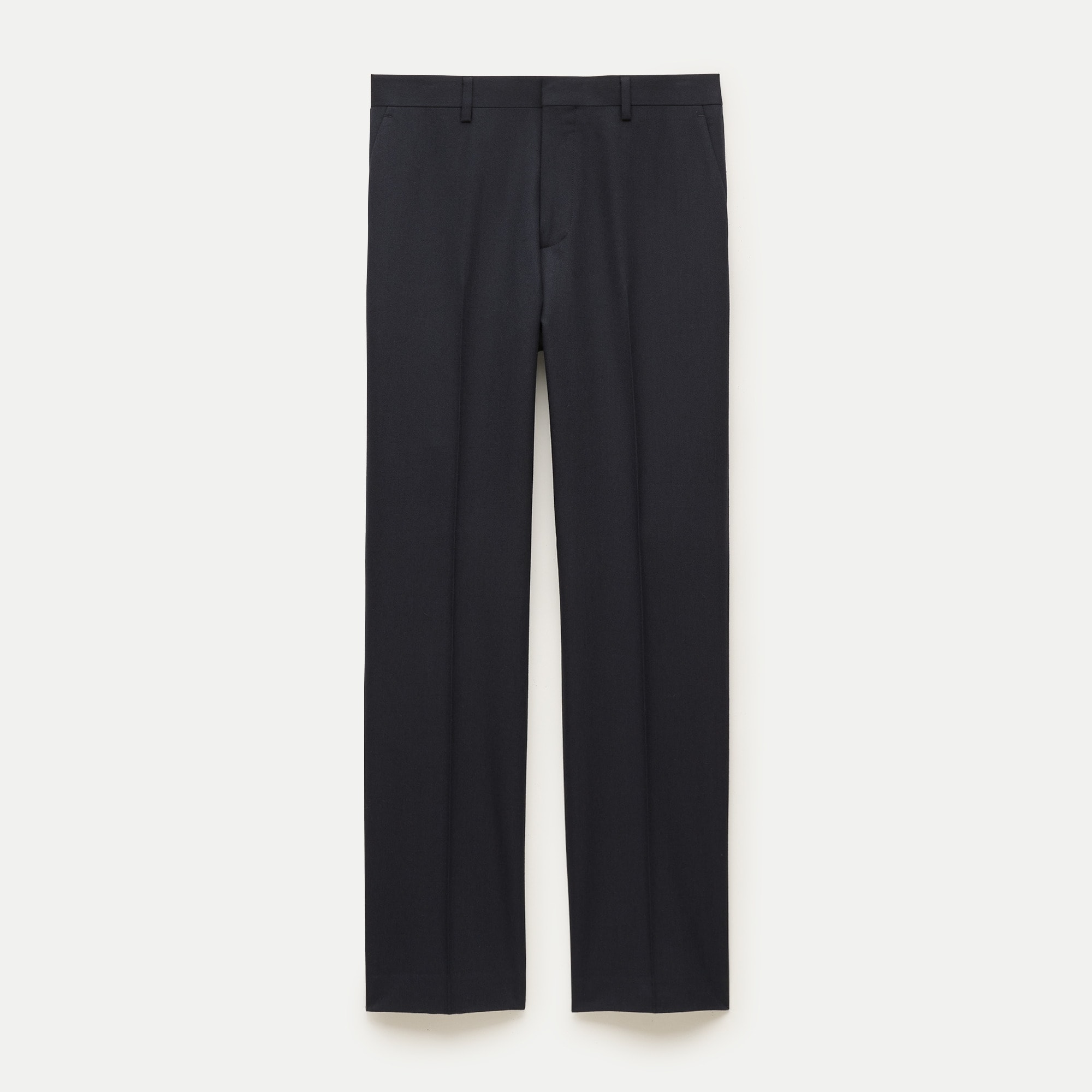 Ludlow Slim-fit suit pant in English cotton-wool blend